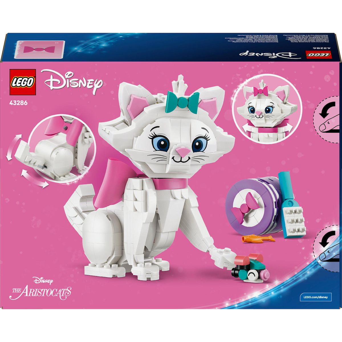 LEGO Disney 43286 - L’Adorable Marie Les Aristochats