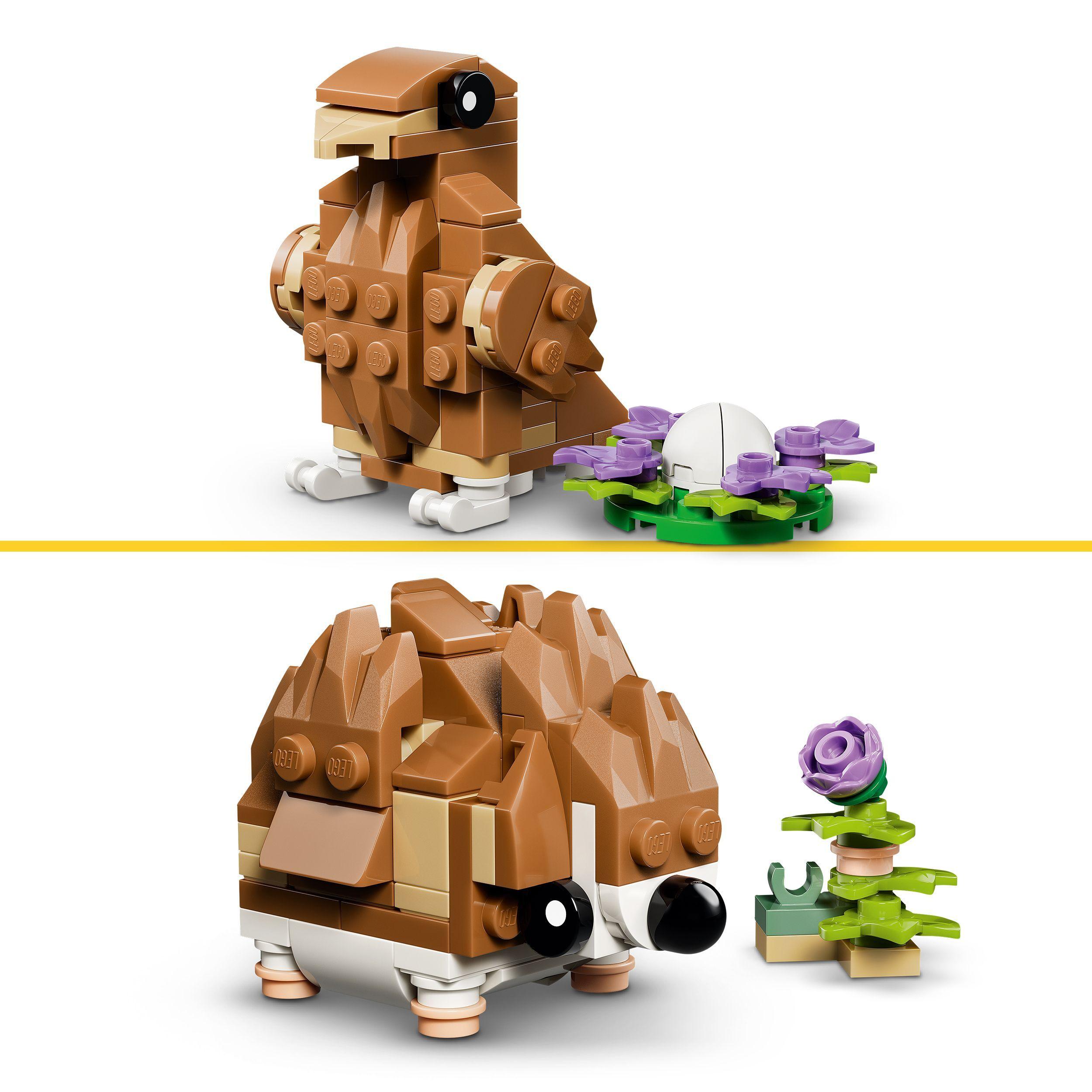 Voir la diapositive 5 : LEGO Creator 3-en-1 31376 L’Adorable Hamster et la Fleur - Jouet de Construction dès 7 ans