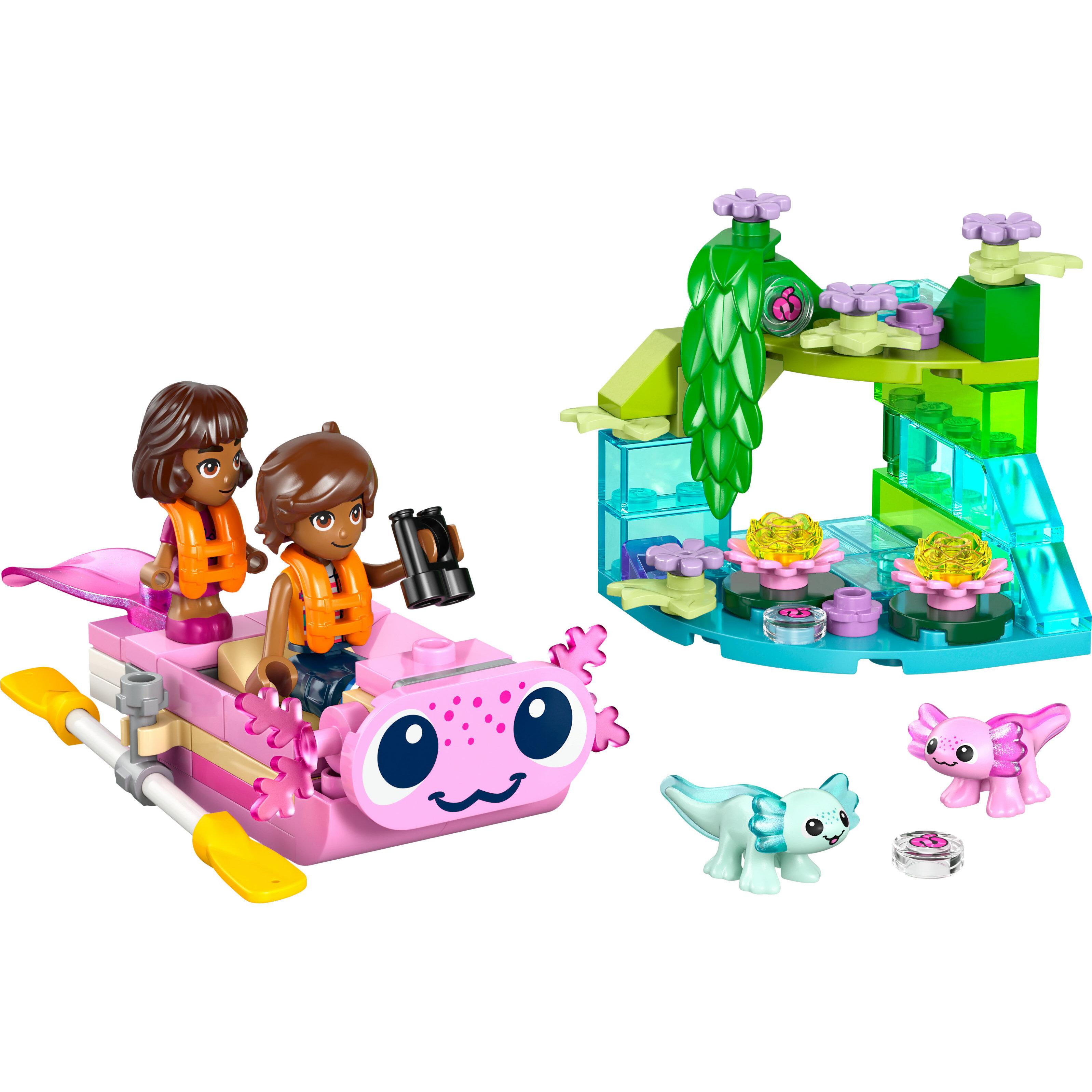 Voir la diapositive 2 : LEGO Friends 42681 Le Bateau d’Aventures Axolotl - Jeu de Construction 5 ans - Figurines