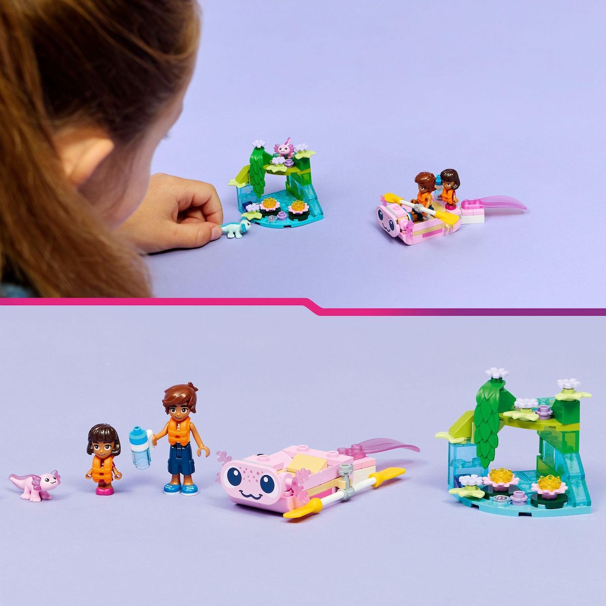 LEGO Friends 42681 - Le Bateau d’Aventures Axolotl