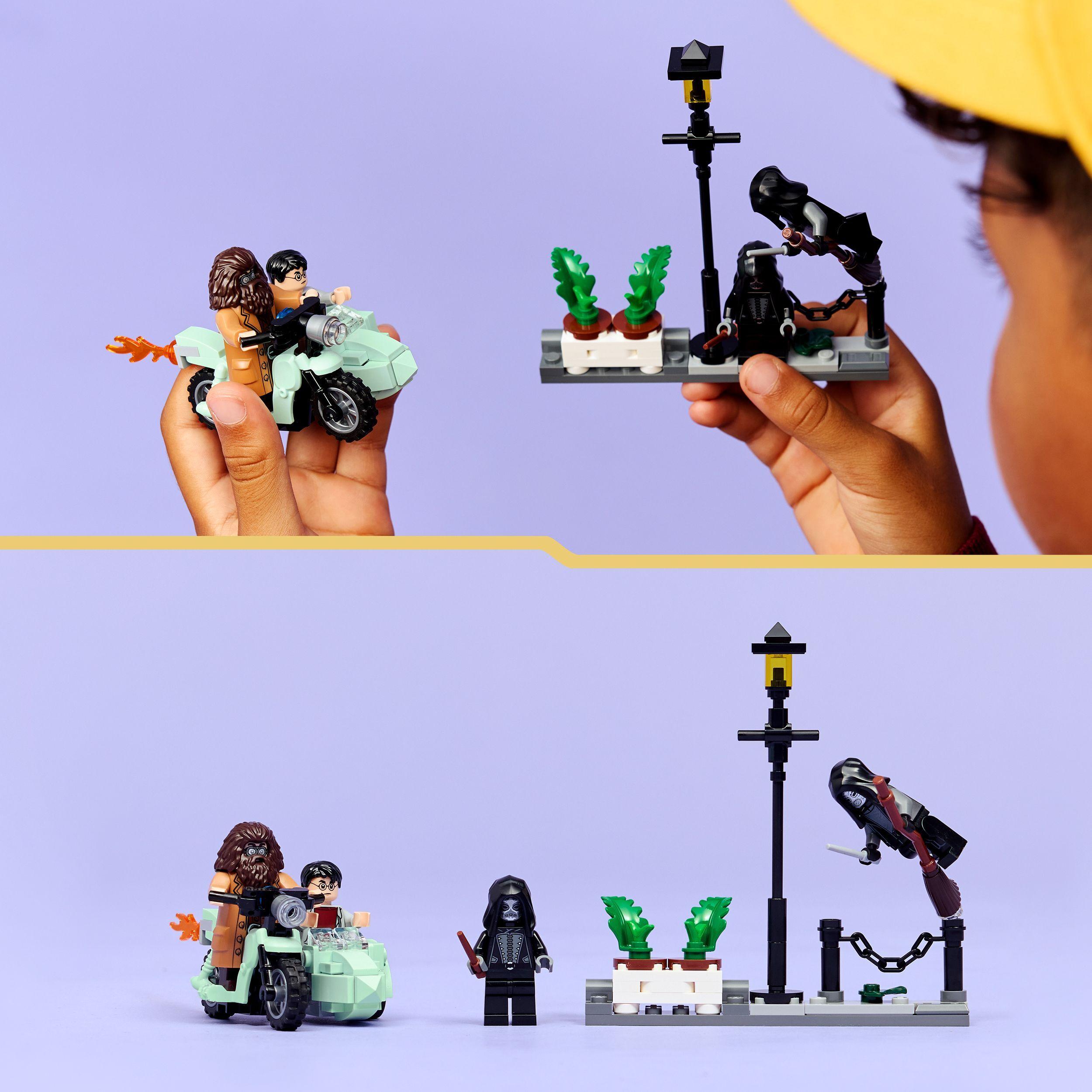 Voir la diapositive 6 : LEGO Harry Potter 76459 - Hagrid et Harry s’Échappent de Privet Drive