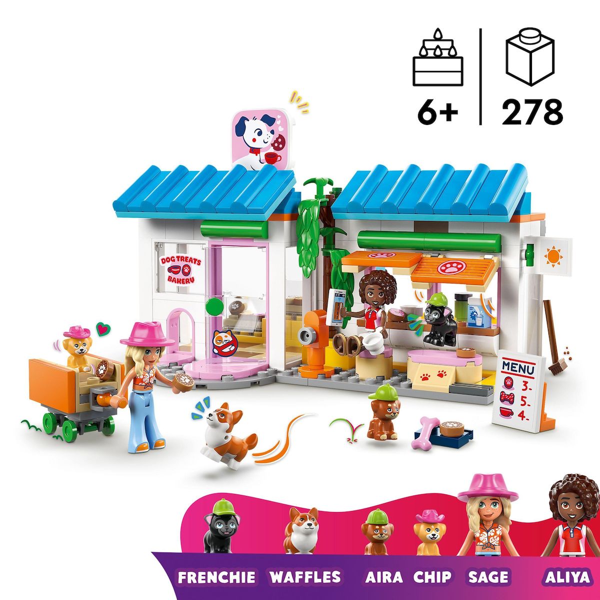 LEGO Friends 42677 - La Boutique de Friandises pour Chiens