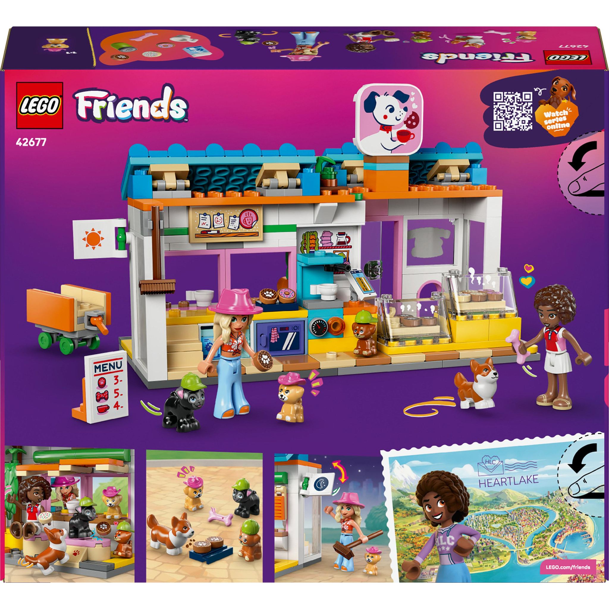 Voir la diapositive 8 : LEGO Friends 42677 - La Boutique de Friandises pour Chiens