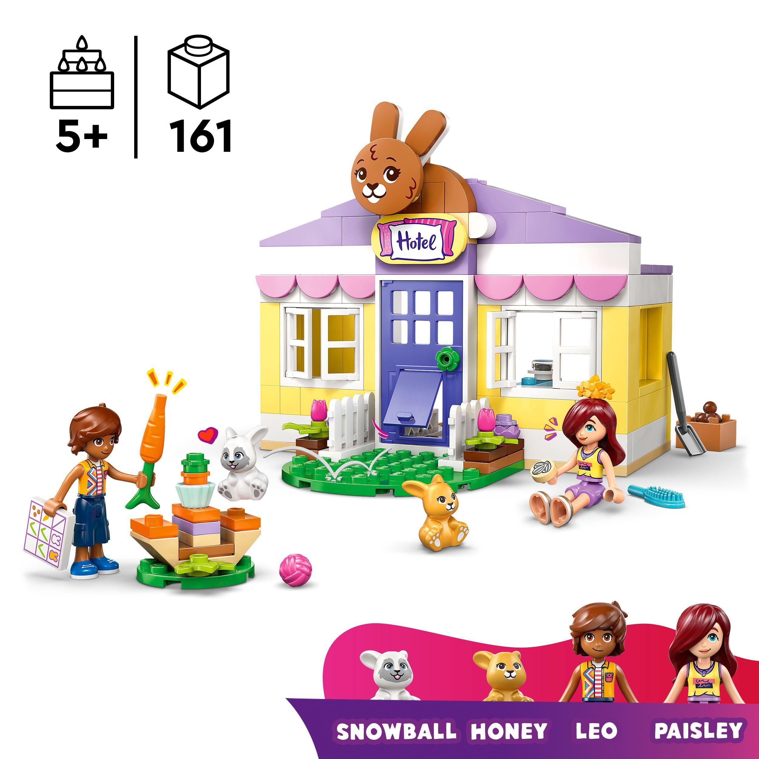 Voir la diapositive 3 : LEGO Friends 42679 L’Hôtel des Lapins de Heartlake City - Jouet de Construction dès 5 ans