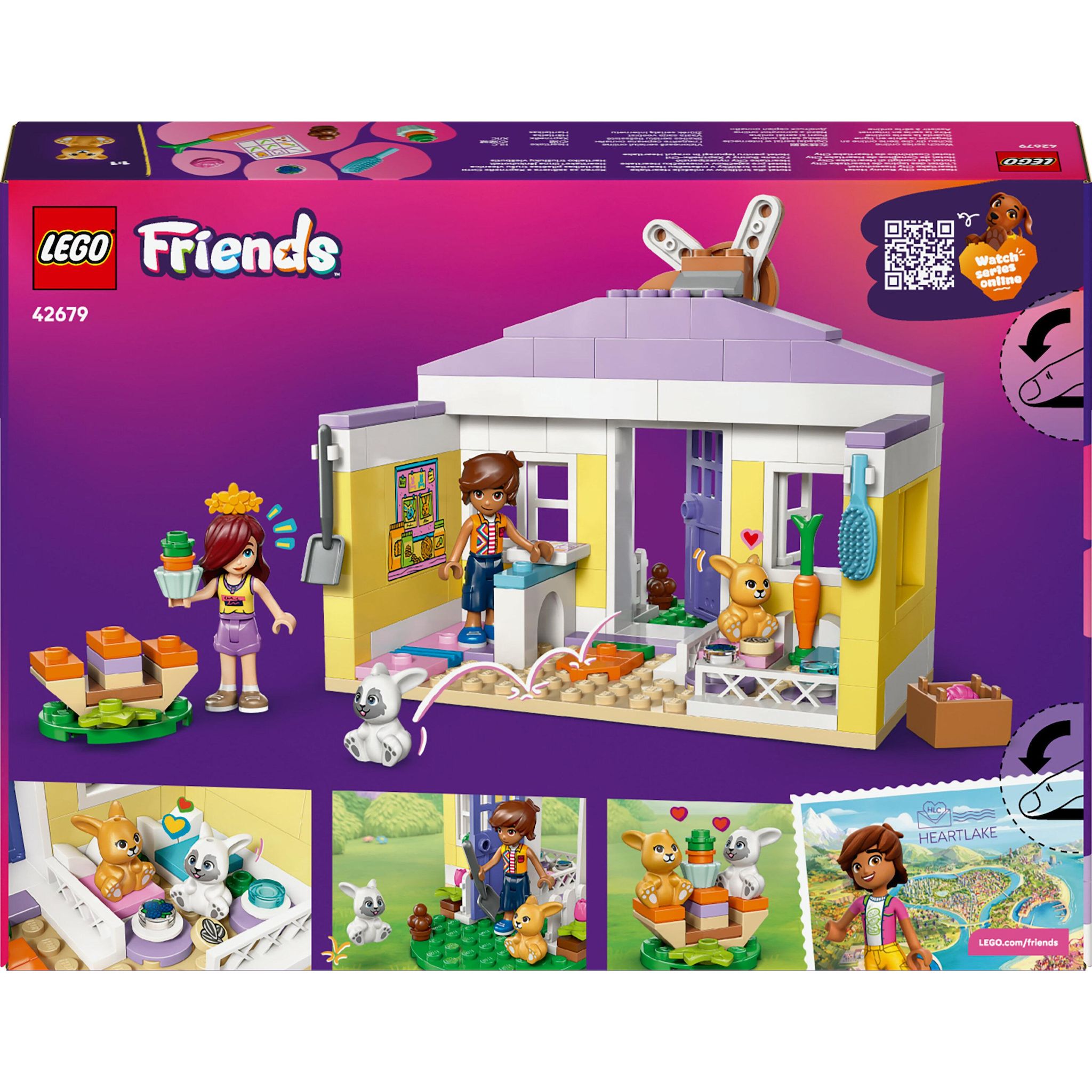 Voir la diapositive 8 : LEGO Friends 42679 - L’Hôtel des Lapins de Heartlake City