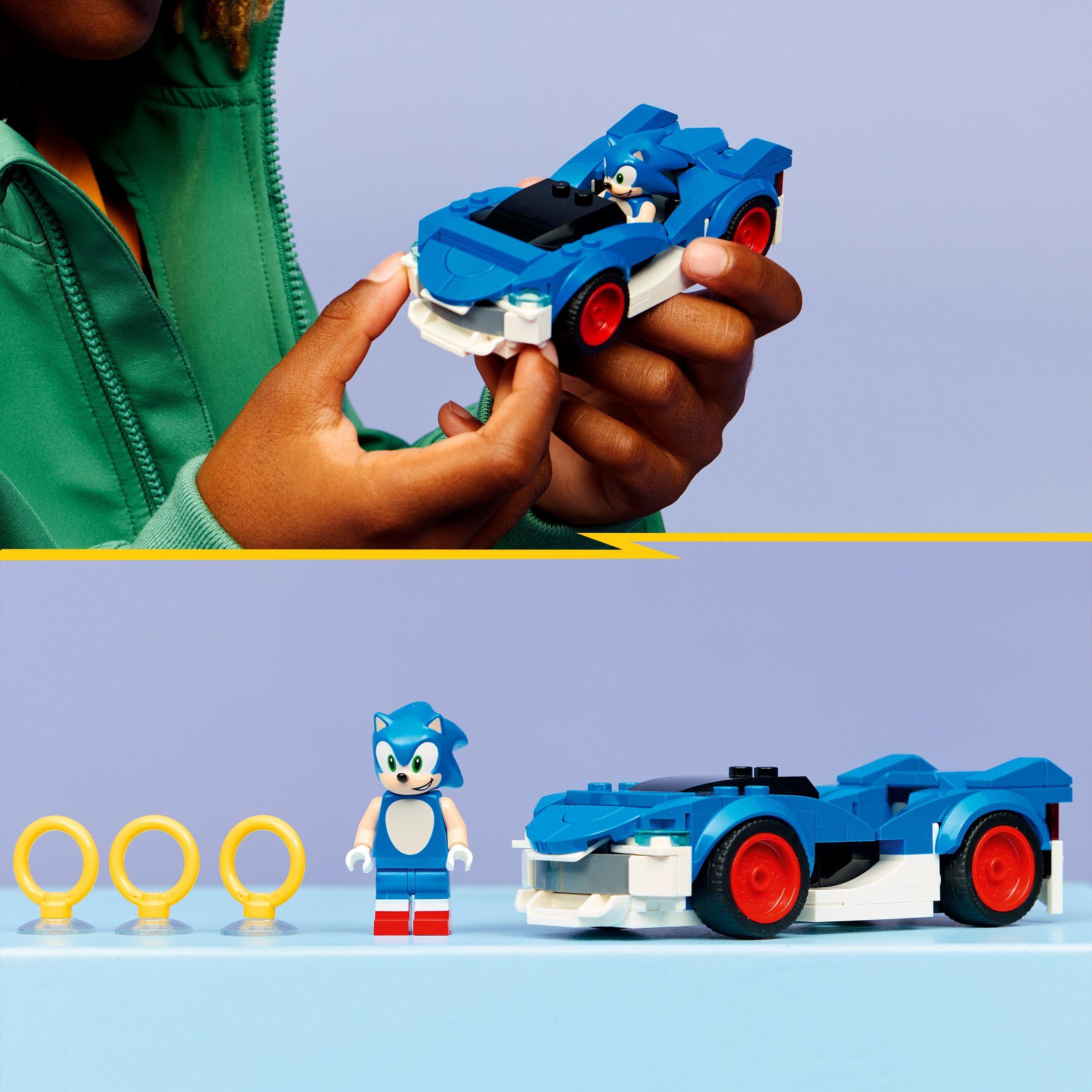 Voir la diapositive 6 : LEGO Sonic 77117 - Sonic : le Bolide Ultra-Rapide