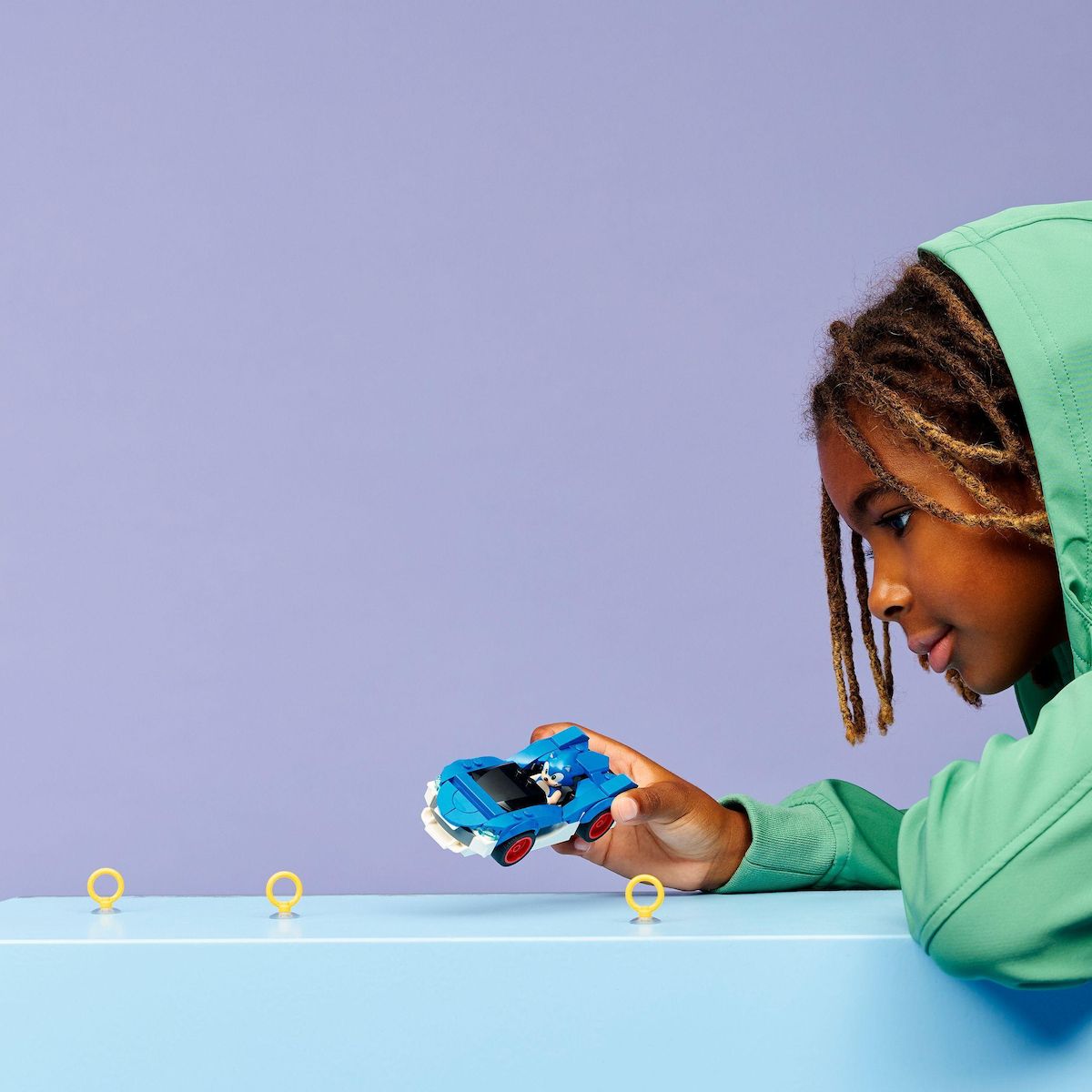 LEGO Sonic 77117 - Sonic : le Bolide Ultra-Rapide