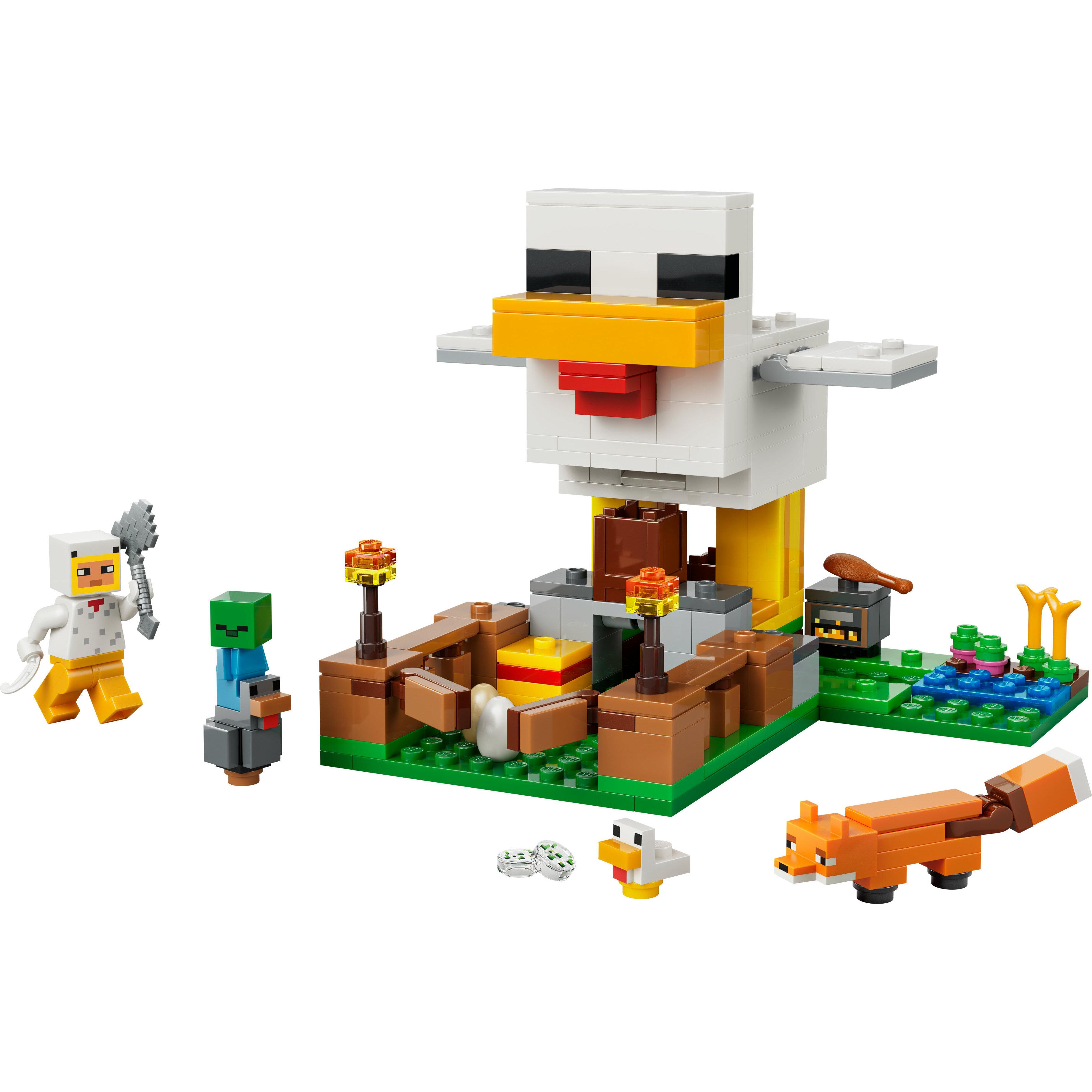 Voir la diapositive 2 : LEGO Minecraft 21585 La Ferme à Poulet - Jouet de Construction Fille ou Garçon dès 7 ans