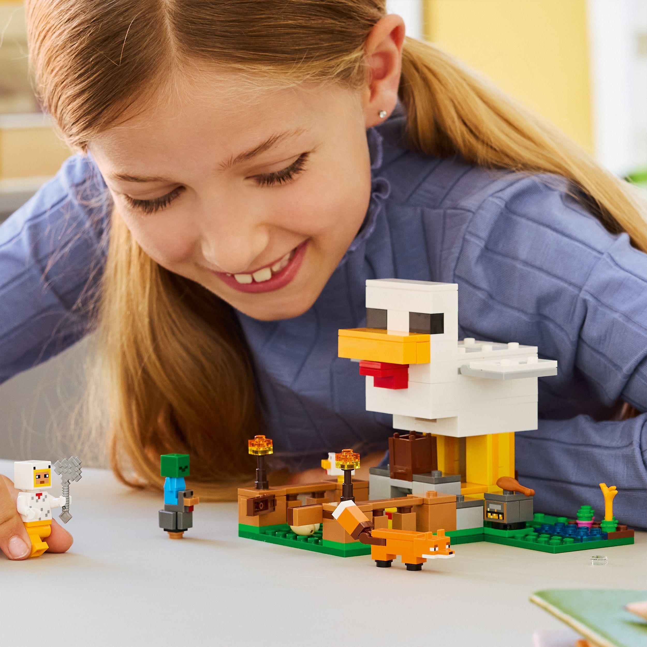 Voir la diapositive 7 : LEGO Minecraft 21585 La Ferme à Poulet - Jouet de Construction Fille ou Garçon dès 7 ans