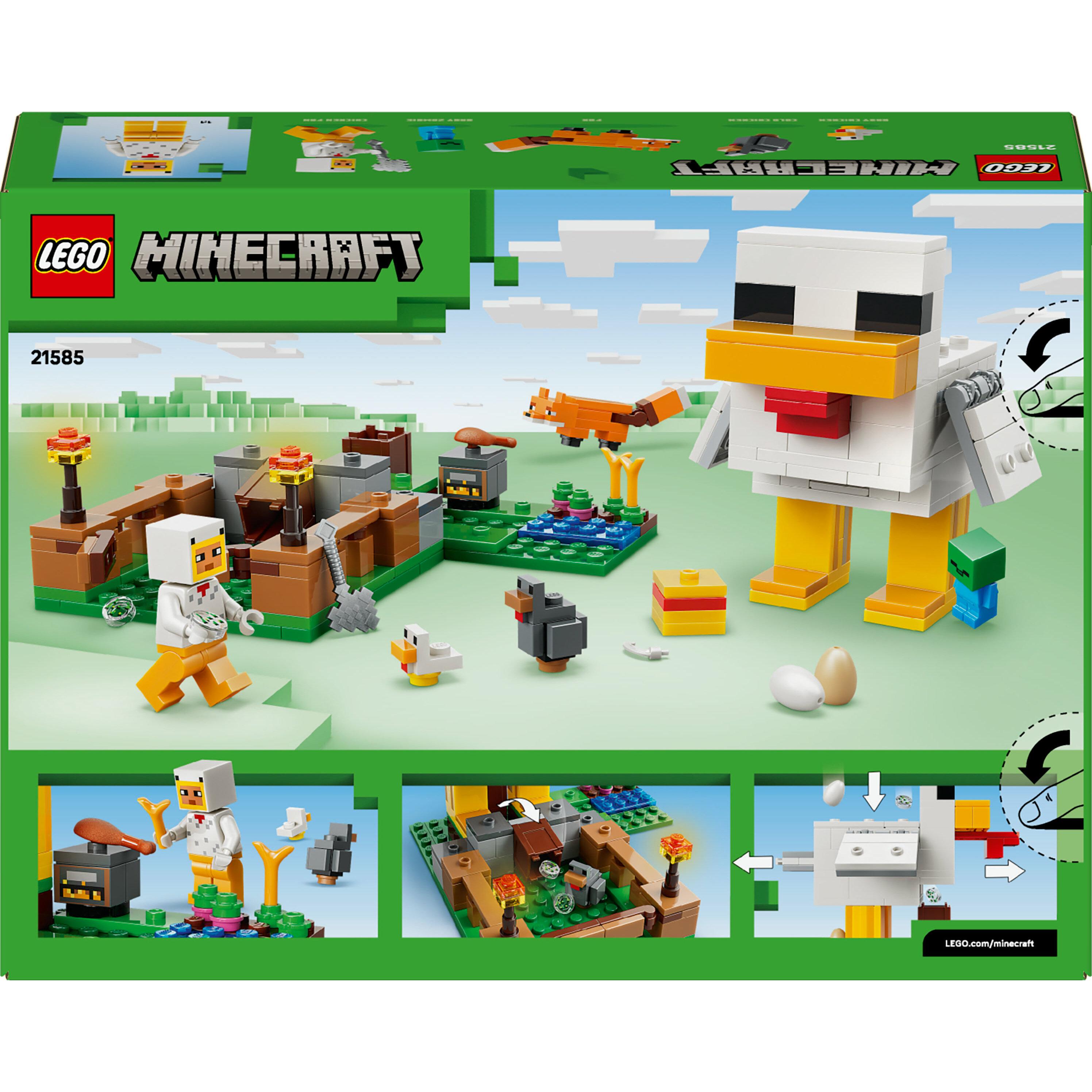 Voir la diapositive 8 : LEGO Minecraft 21585 La Ferme à Poulet - Jouet de Construction Fille ou Garçon dès 7 ans