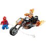 Voir la diapositive 2 : LEGO Marvel 76335 - Spider-Man et sa Moto contre Ghost Rider