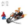 Voir la diapositive 3 : LEGO Marvel 76335 - Spider-Man et sa Moto contre Ghost Rider