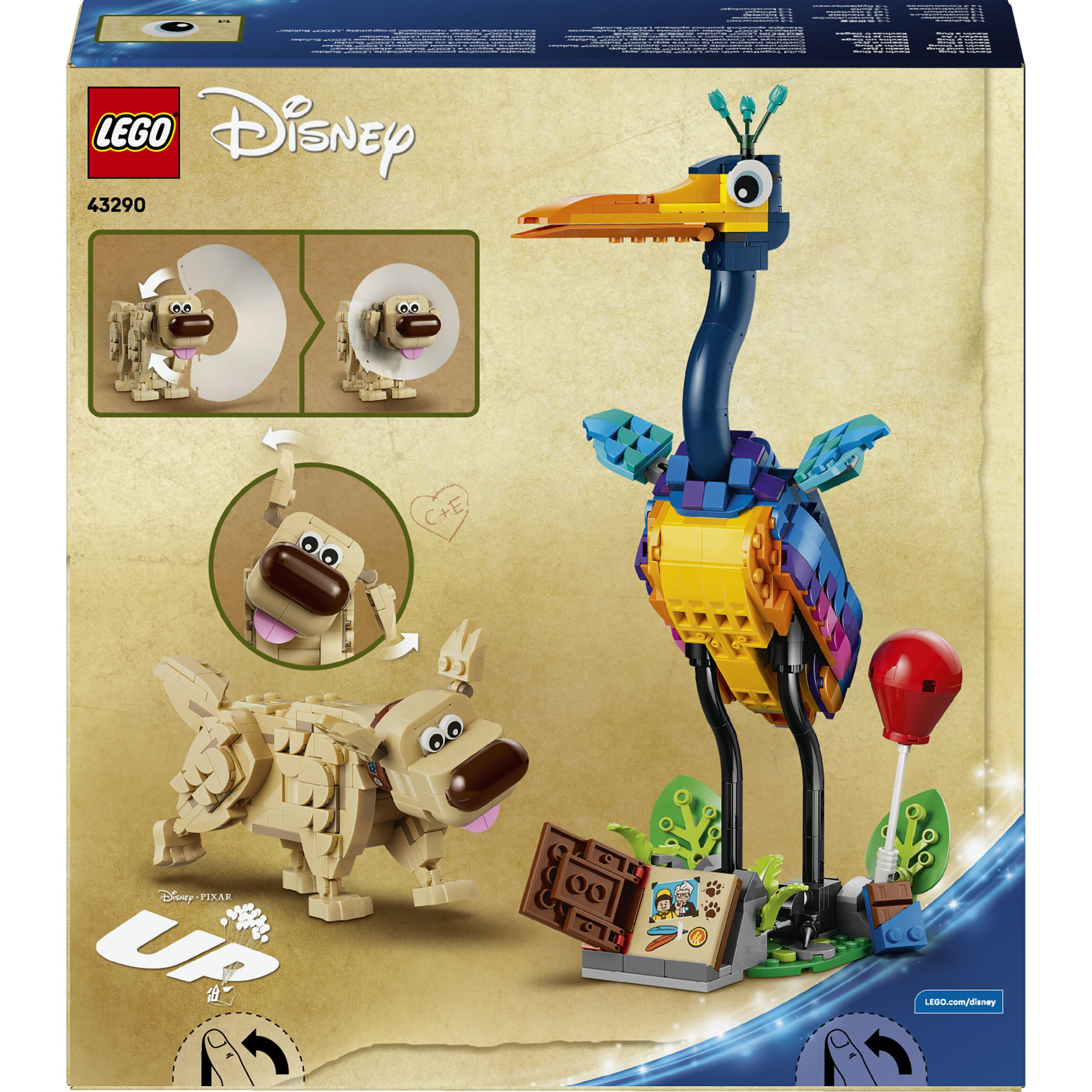 Voir la diapositive 3 : LEGO Disney et Pixar 43290 Kevin et Doug - Figurine d'Oiseau à Construire dès 9 ans