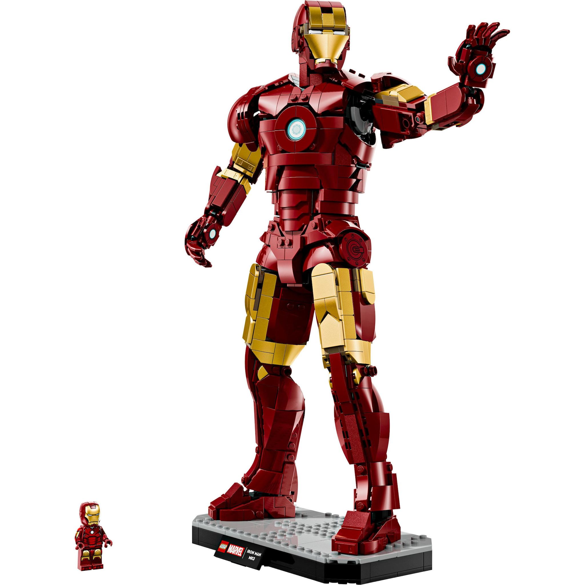 Voir la diapositive 2 : LEGO Marvel 76344 - Iron Man Mark 3 Édition Collector