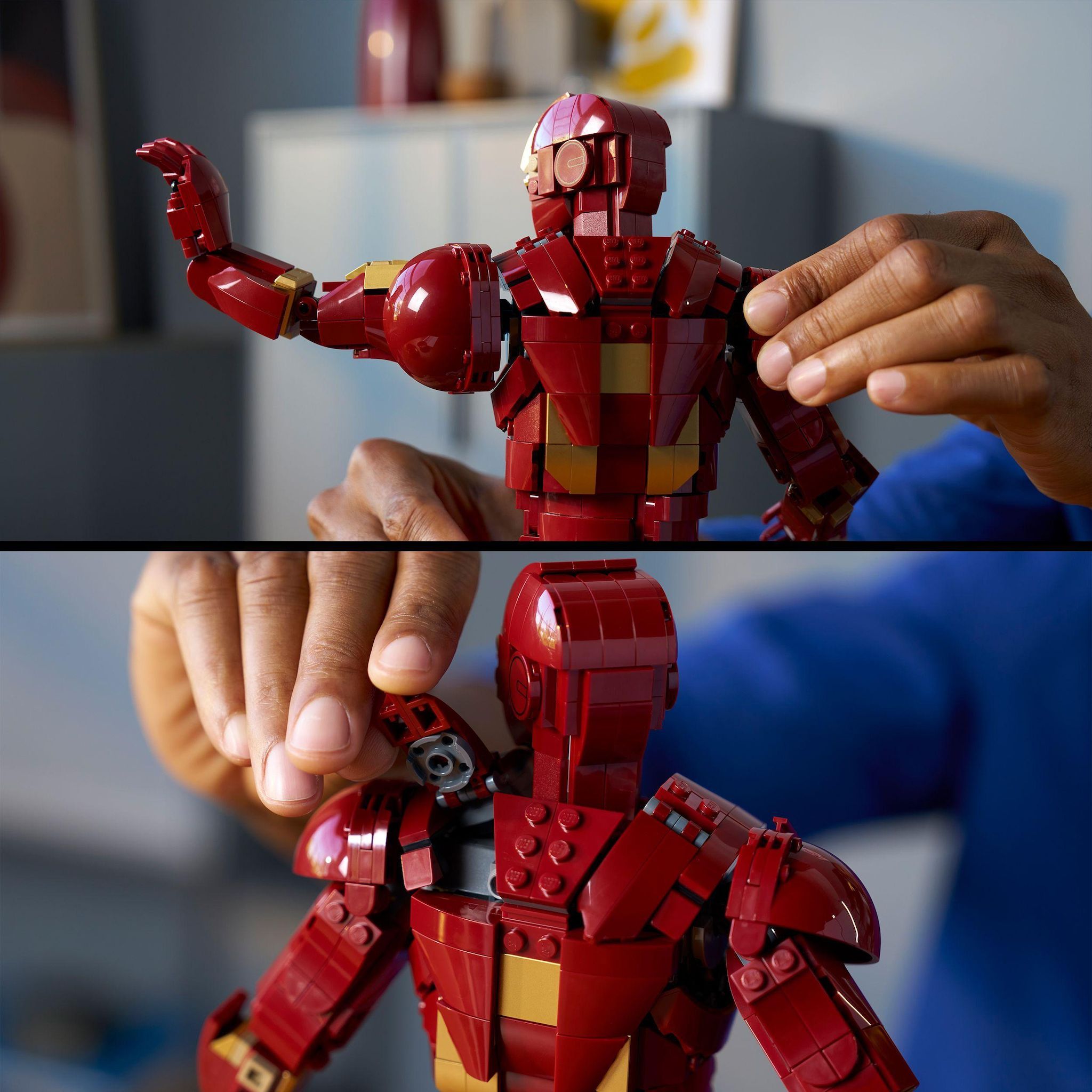 Voir la diapositive 5 : LEGO Marvel 76344 - Iron Man Mark 3 Édition Collector