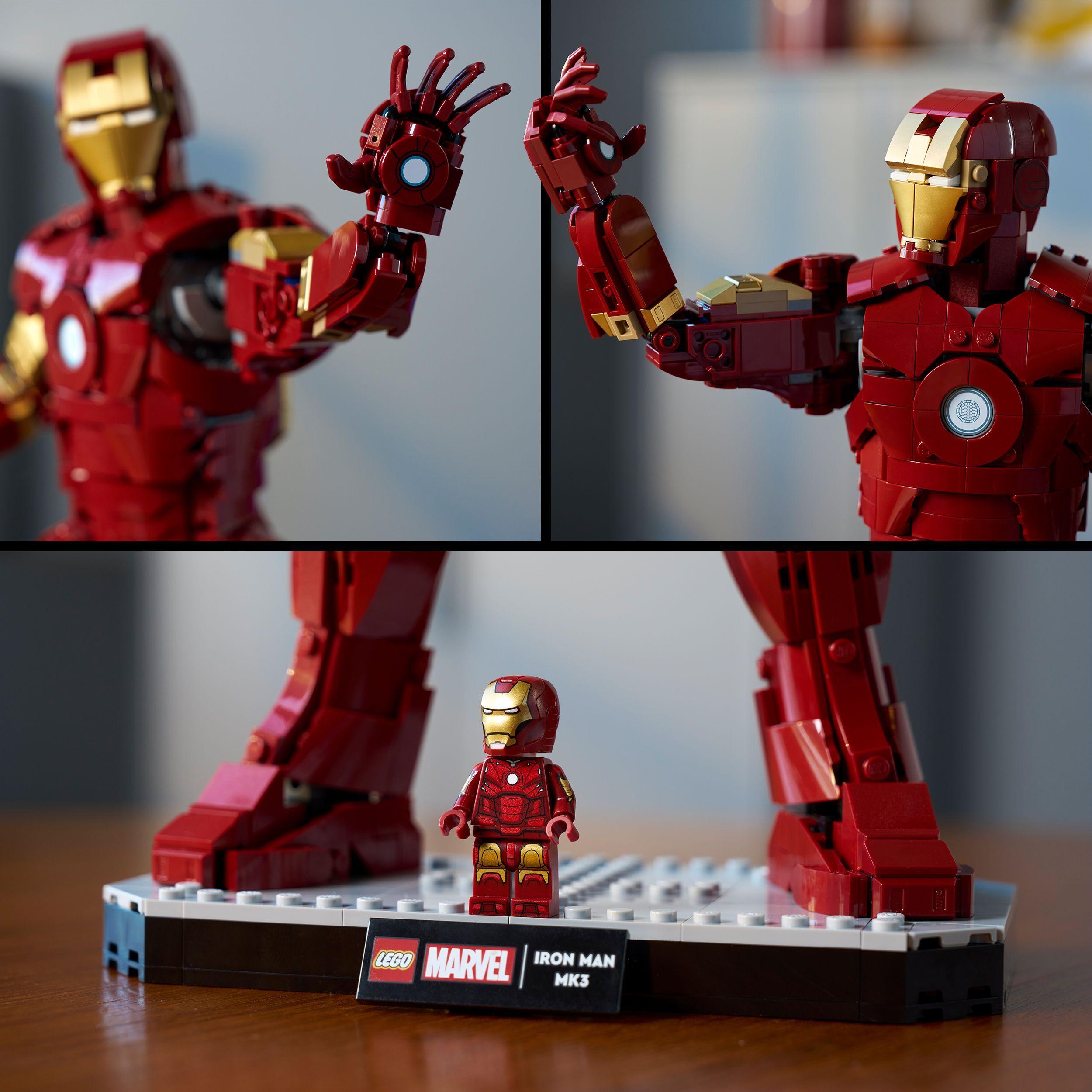 Voir la diapositive 6 : LEGO Marvel 76344 - Iron Man Mark 3 Édition Collector