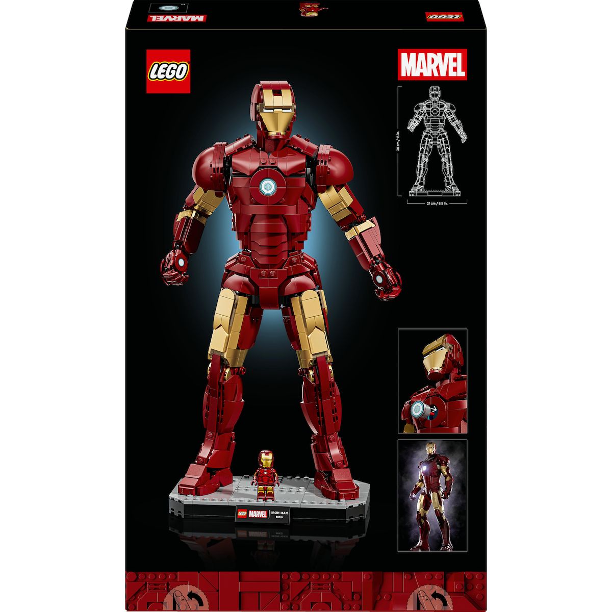 LEGO Marvel 76344 - Iron Man Mark 3 Édition Collector