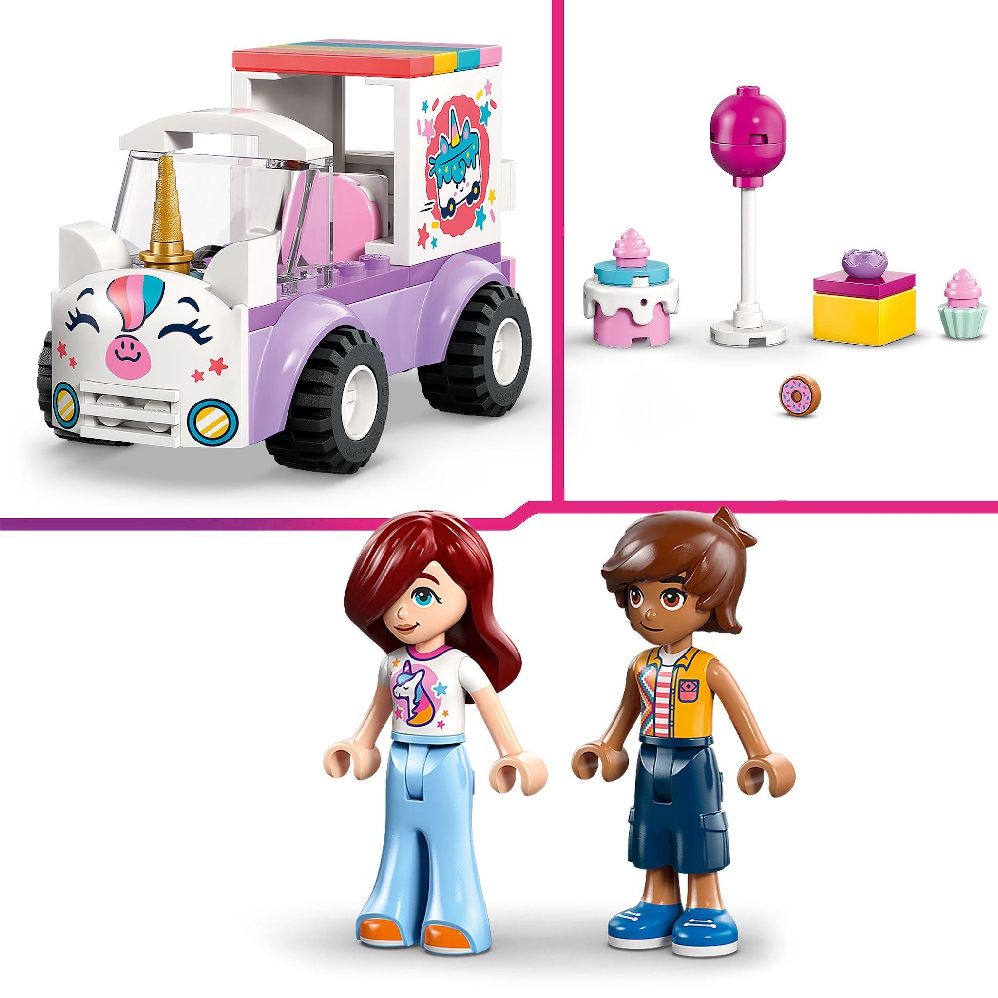 Voir la diapositive 5 : LEGO Friends 42675 - La Voiture Licorne