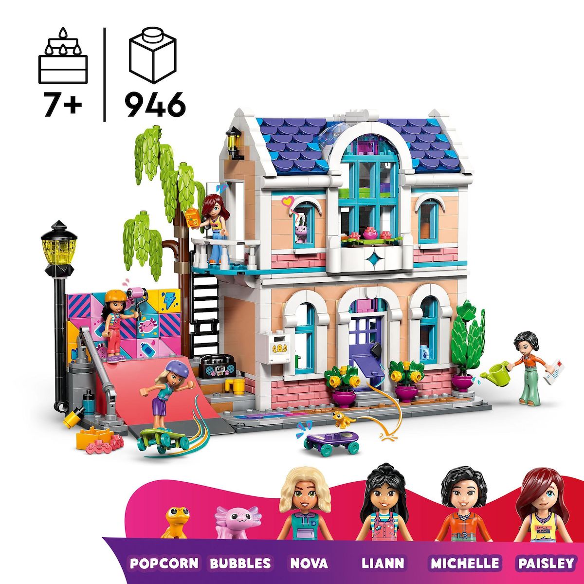 LEGO Friends 42687 - Maison de famille de Liann