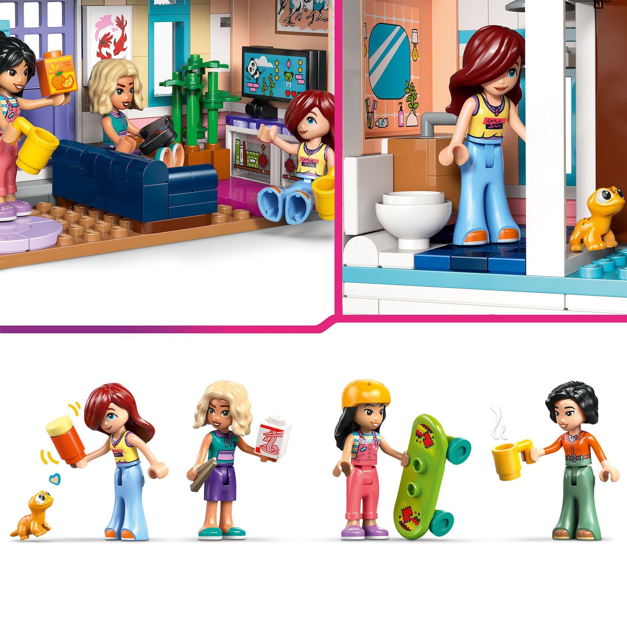 Voir la diapositive 5 : LEGO Friends 42687 - Maison de famille de Liann
