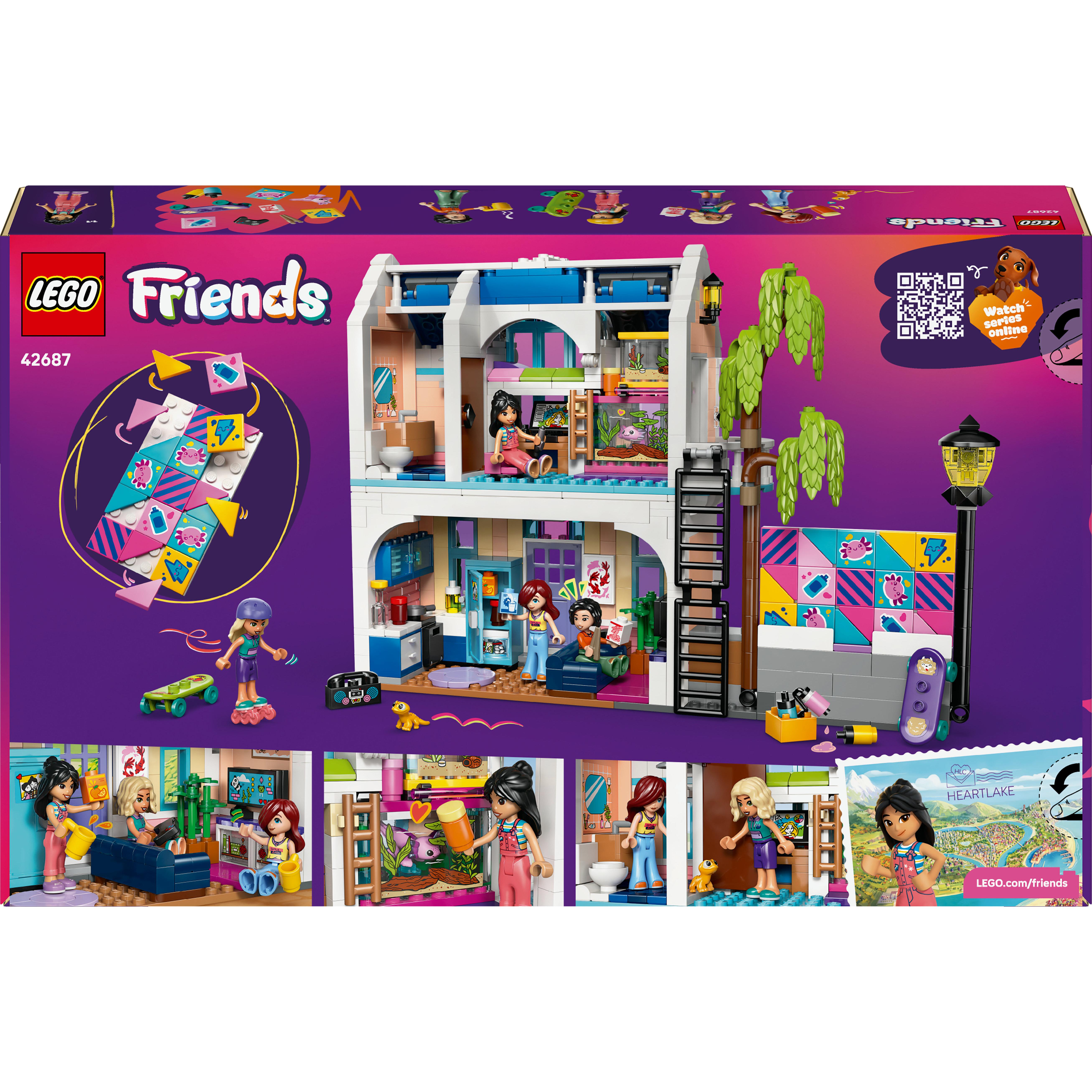 Voir la diapositive 8 : LEGO Friends 42687 La Maison de Famille de Liann - Jouet de Construction 7 ans - Cadeau