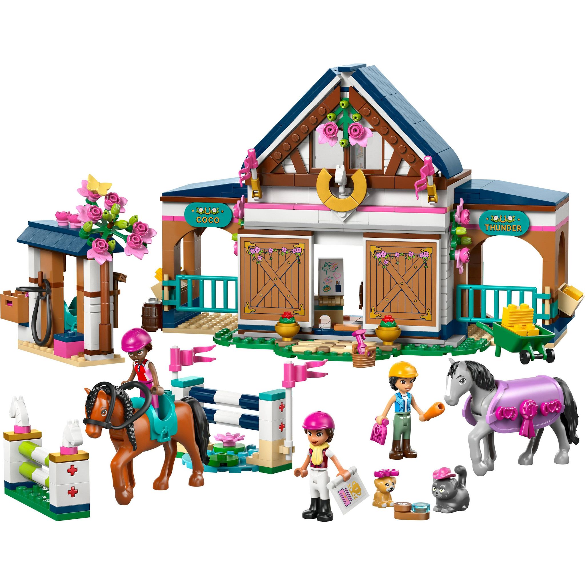 Voir la diapositive 2 : LEGO Friends 42688 - Écurie et école d'équitation