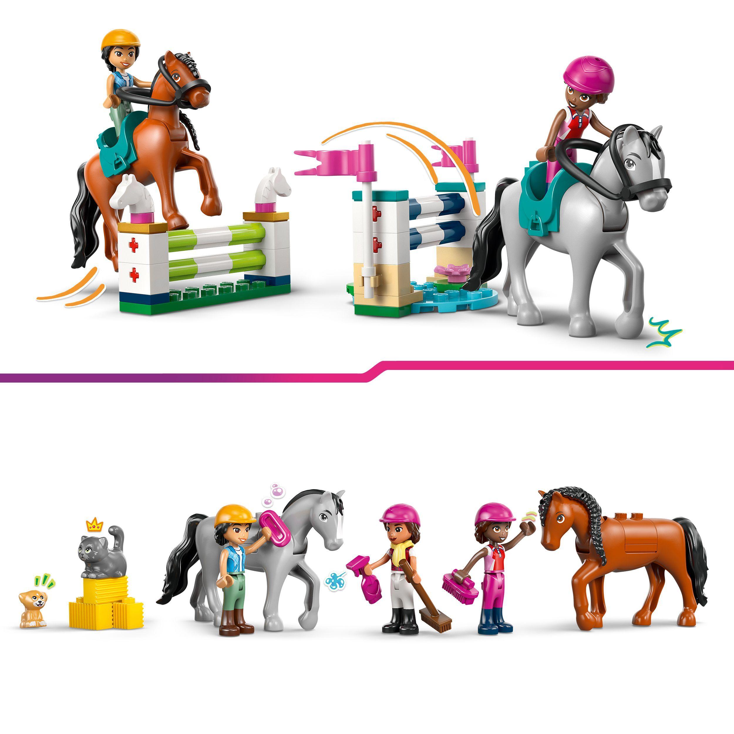 Voir la diapositive 5 : LEGO Friends 42688 L’Écurie et l’École d’Équitation - Jouet de Construction dès 7 ans