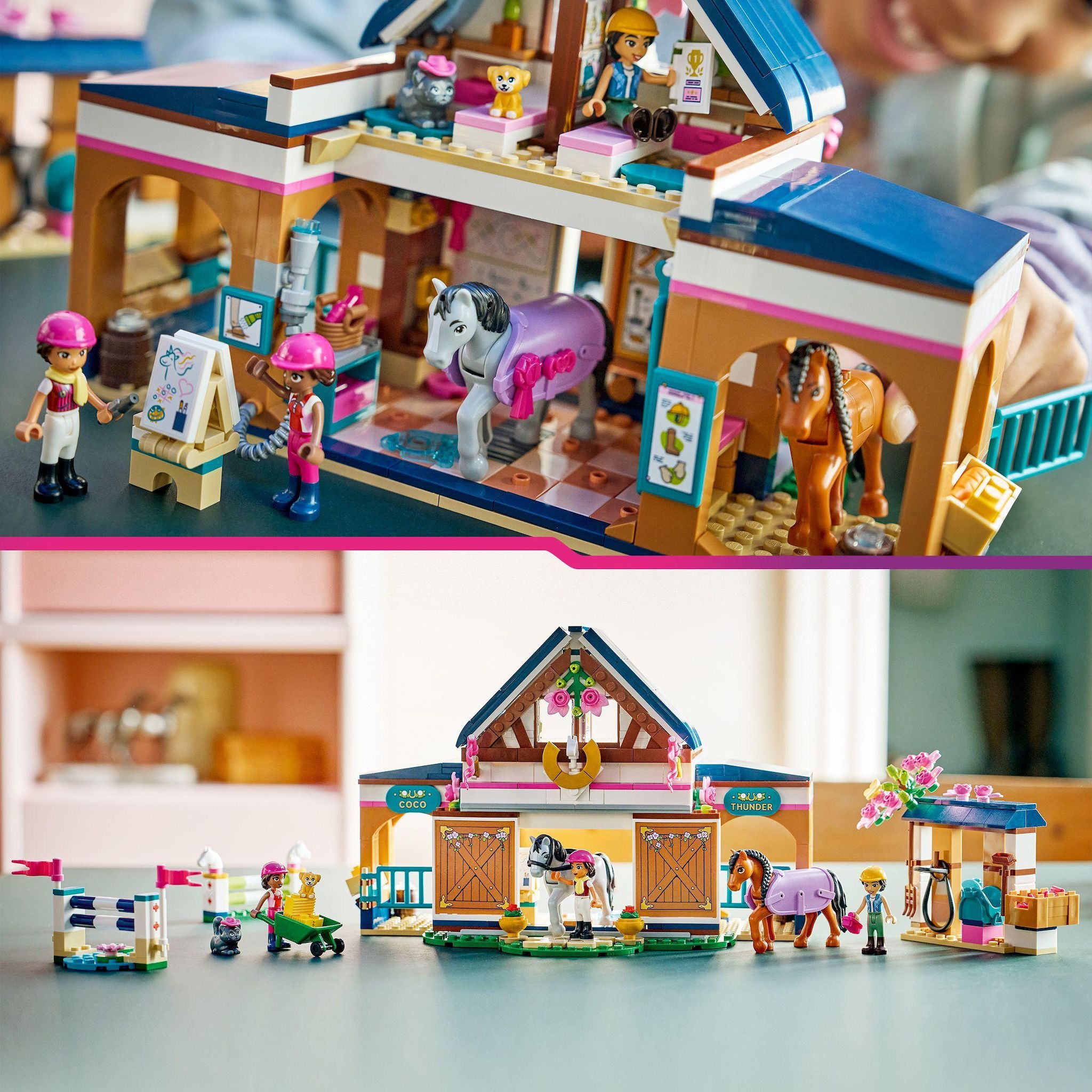 Voir la diapositive 6 : LEGO Friends 42688 - Écurie et école d'équitation