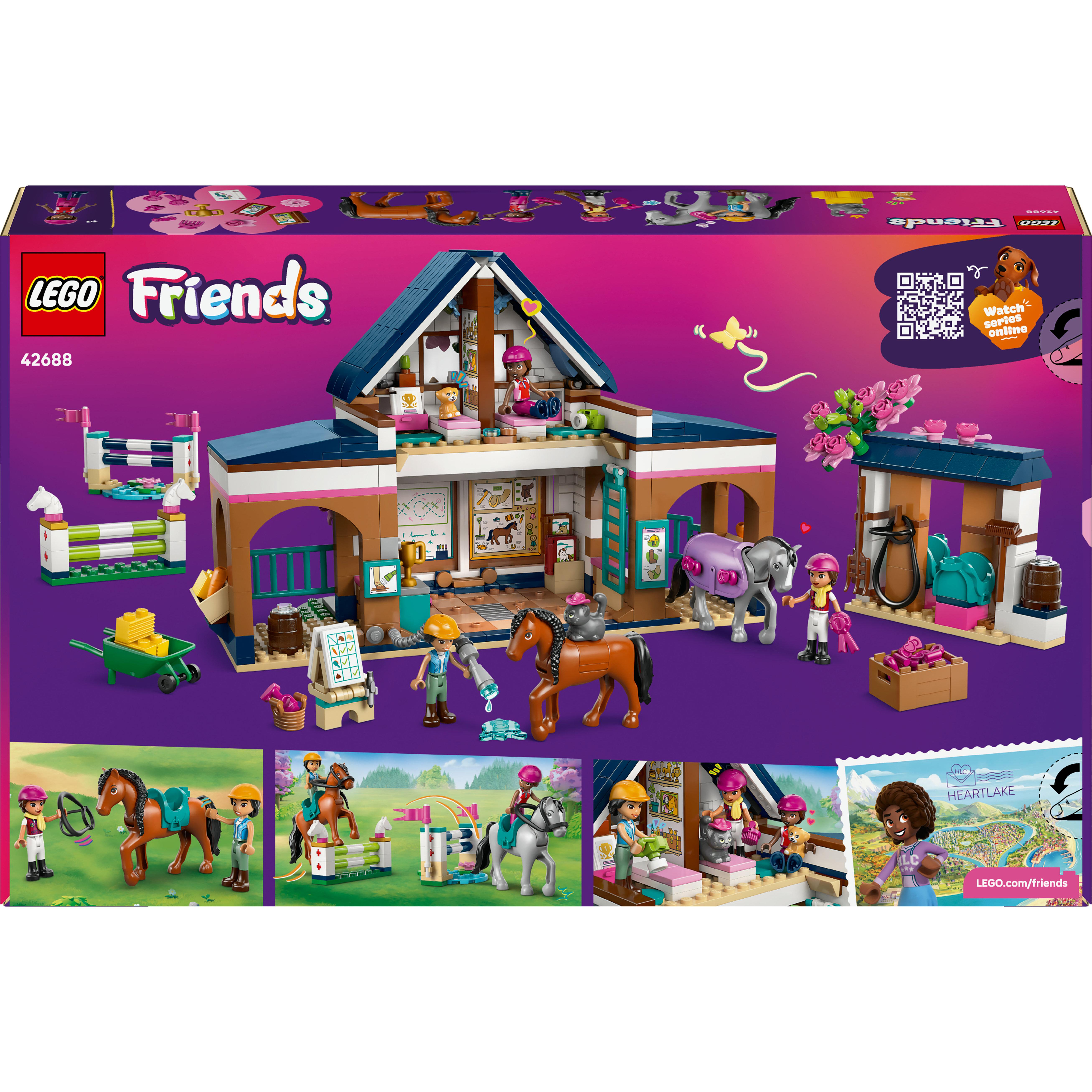 Voir la diapositive 8 : LEGO Friends 42688 L’Écurie et l’École d’Équitation - Jouet de Construction dès 7 ans