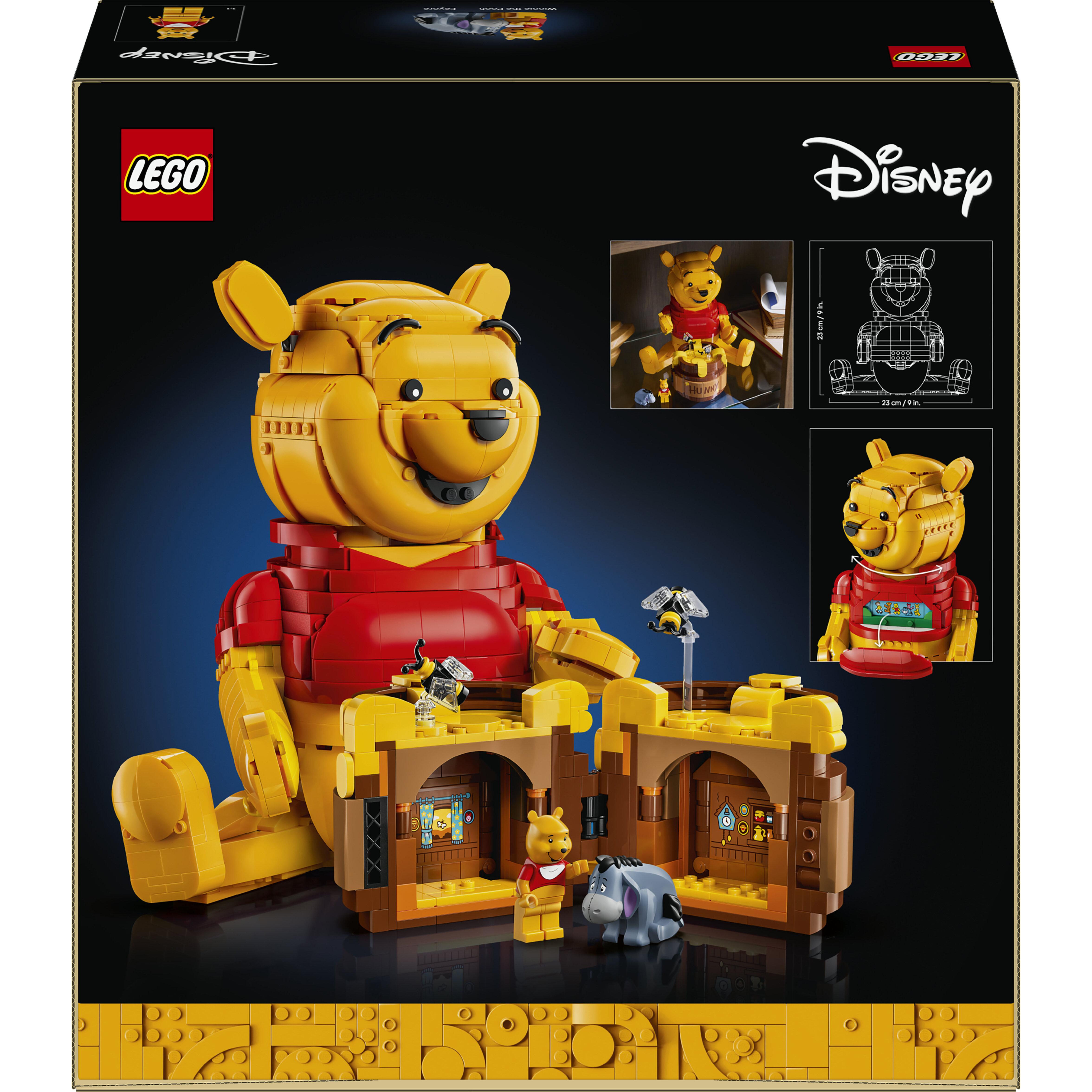 Voir la diapositive 3 : LEGO Disney 43300 Winnie l’Ourson - Set de Construction - Décoration & Cadeau Adulte