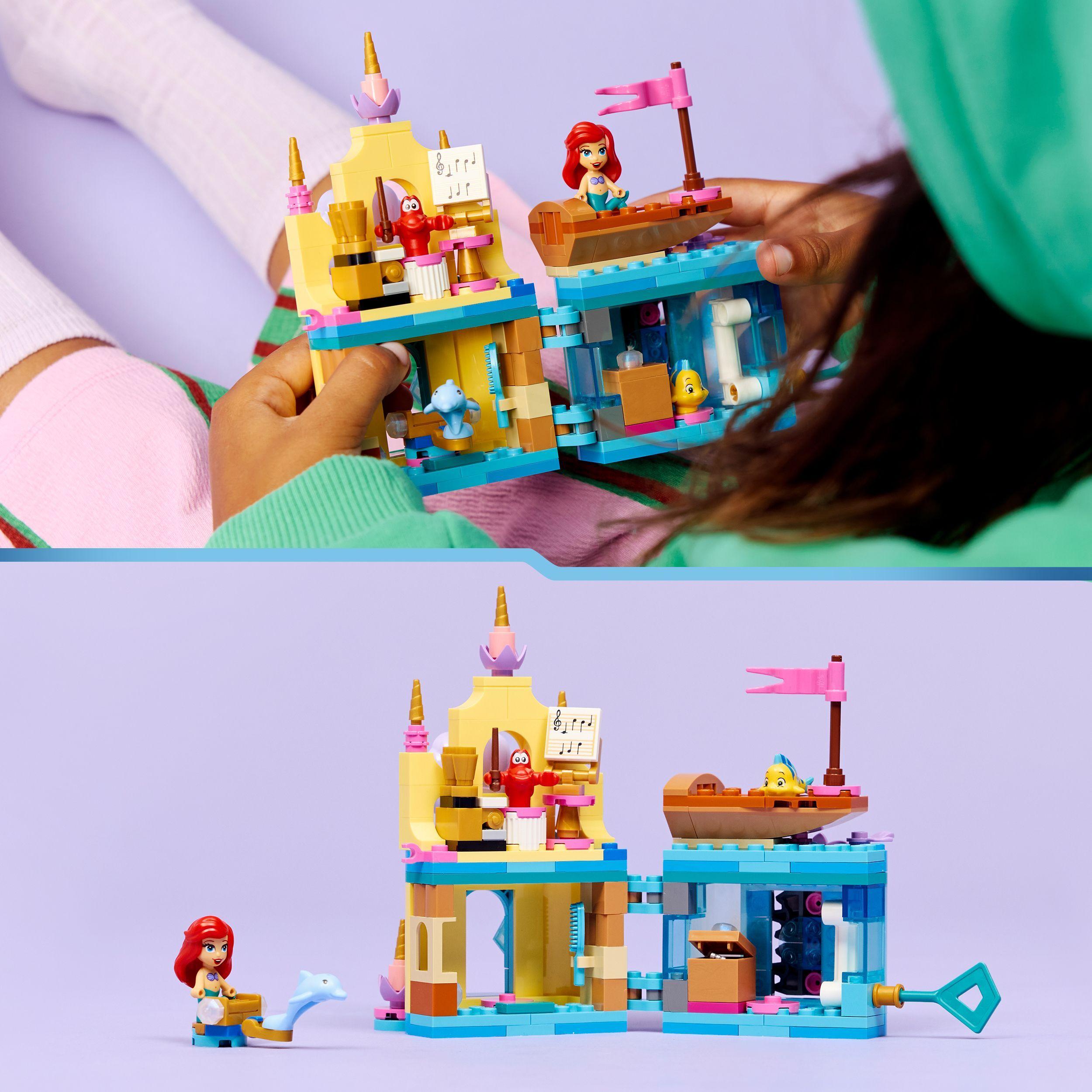 Voir la diapositive 6 : LEGO Disney 43285 - Le Palais Magique d’Ariel Miniature