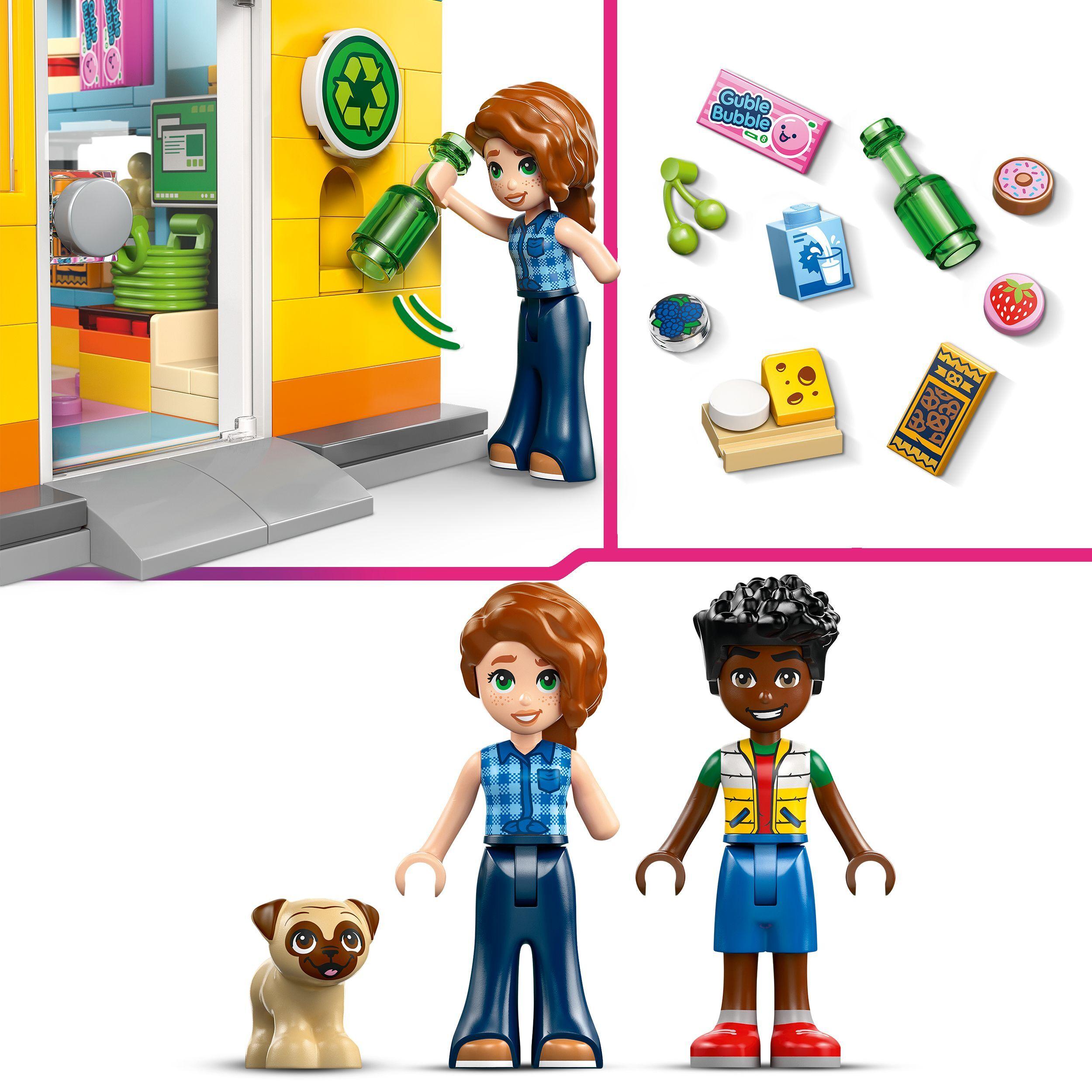 Voir la diapositive 5 : LEGO Friends 42680 L’Épicerie de Heartlake City - Jeu dès 5 ans avec Figurine de Chien