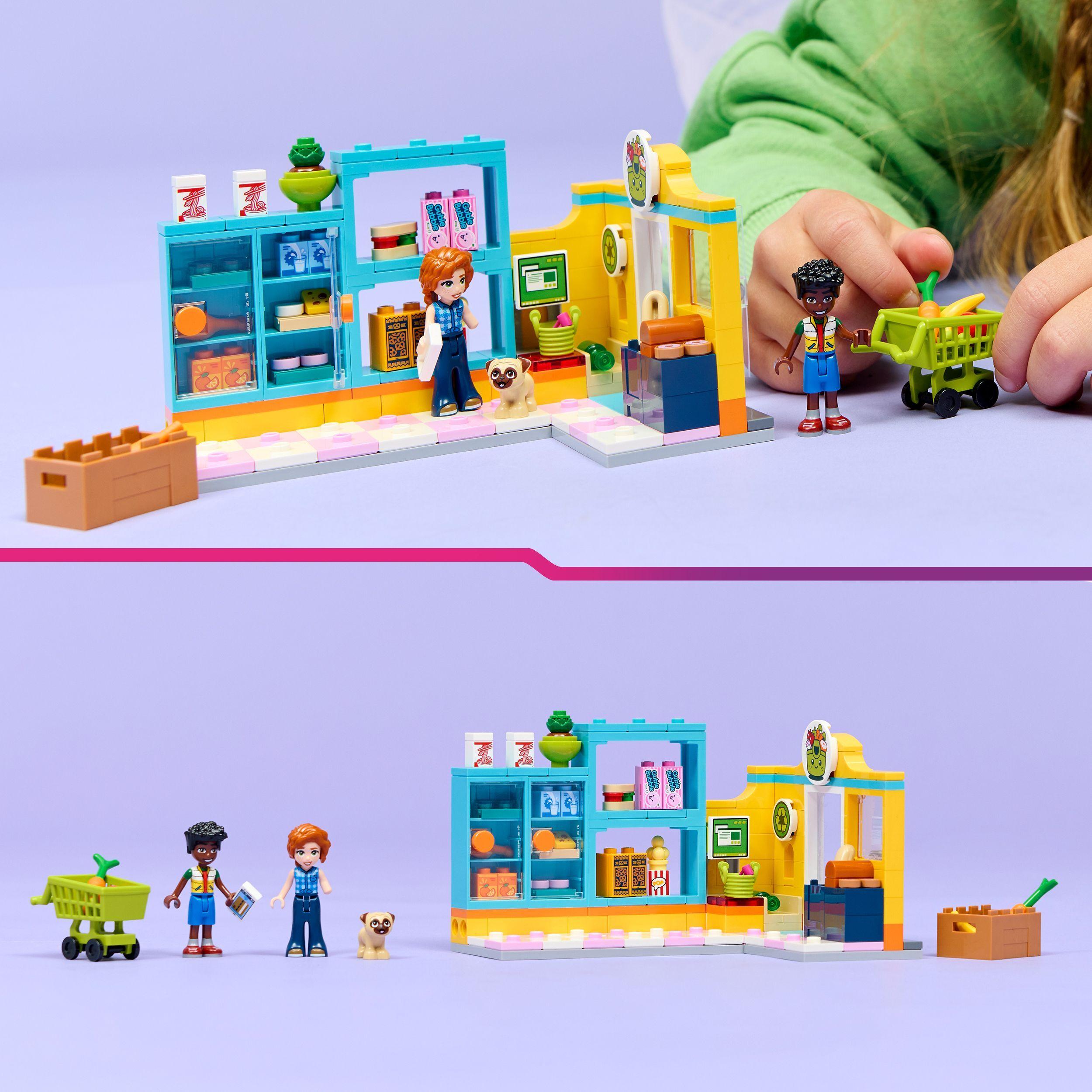 Voir la diapositive 6 : LEGO Friends 42680 L’Épicerie de Heartlake City - Jeu dès 5 ans avec Figurine de Chien