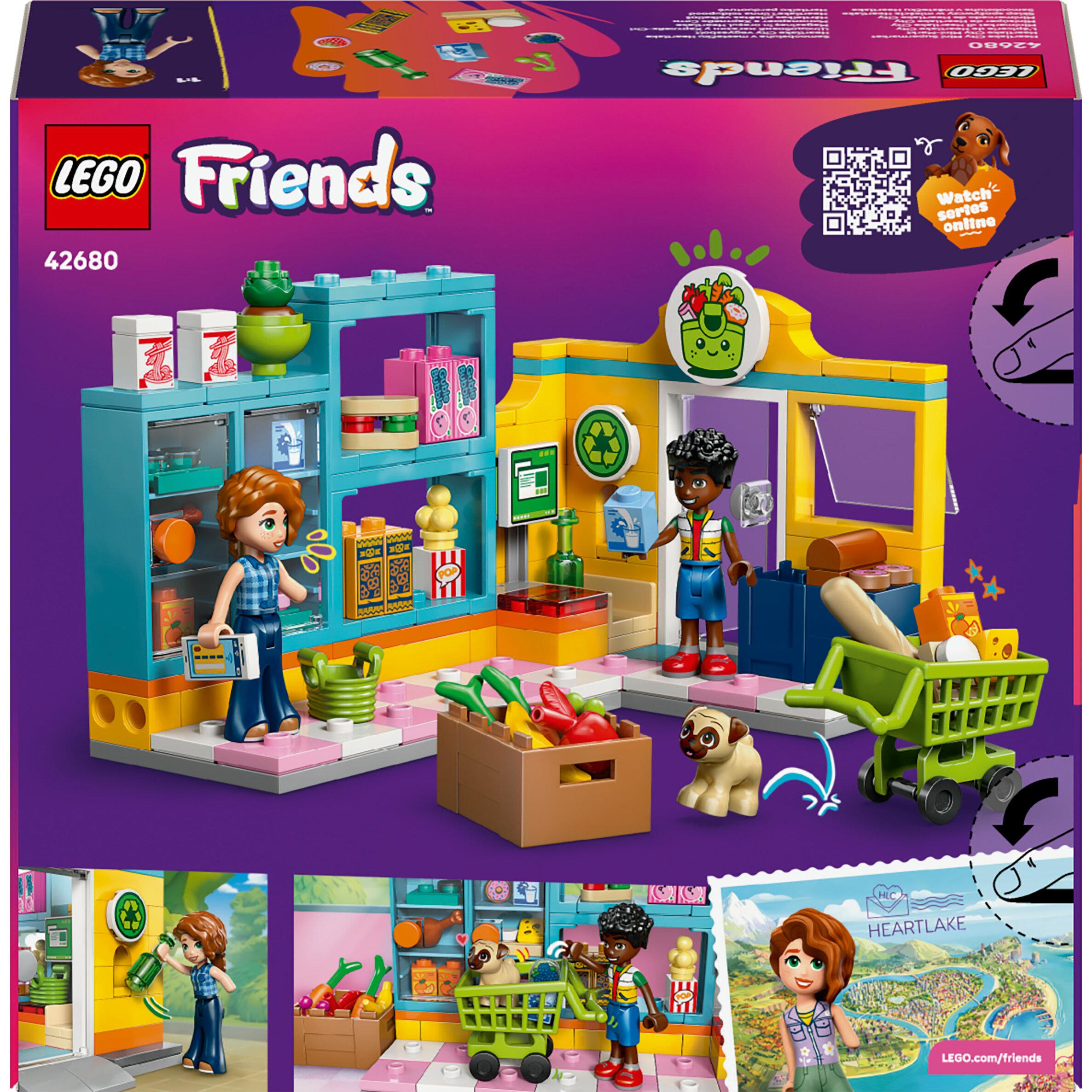 Voir la diapositive 8 : LEGO Friends 42680 L’Épicerie de Heartlake City - Jeu dès 5 ans avec Figurine de Chien