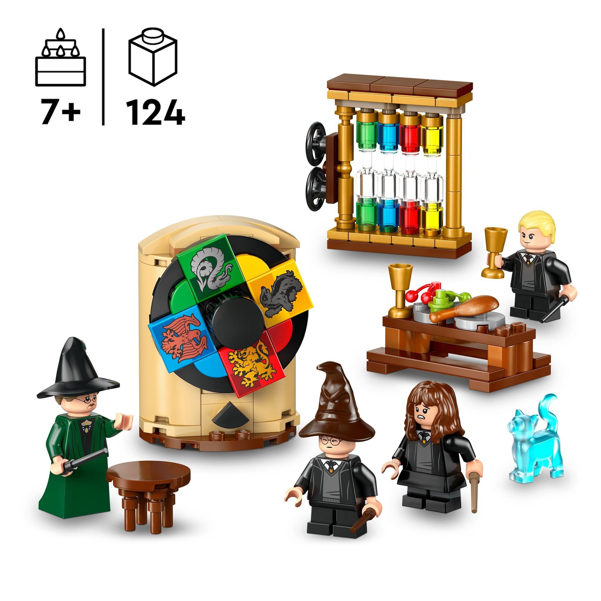 Voir la diapositive 3 : LEGO Harry Potter 76460 - Le Château de Poudlard : la Cérémonie du Choixpeau Magique