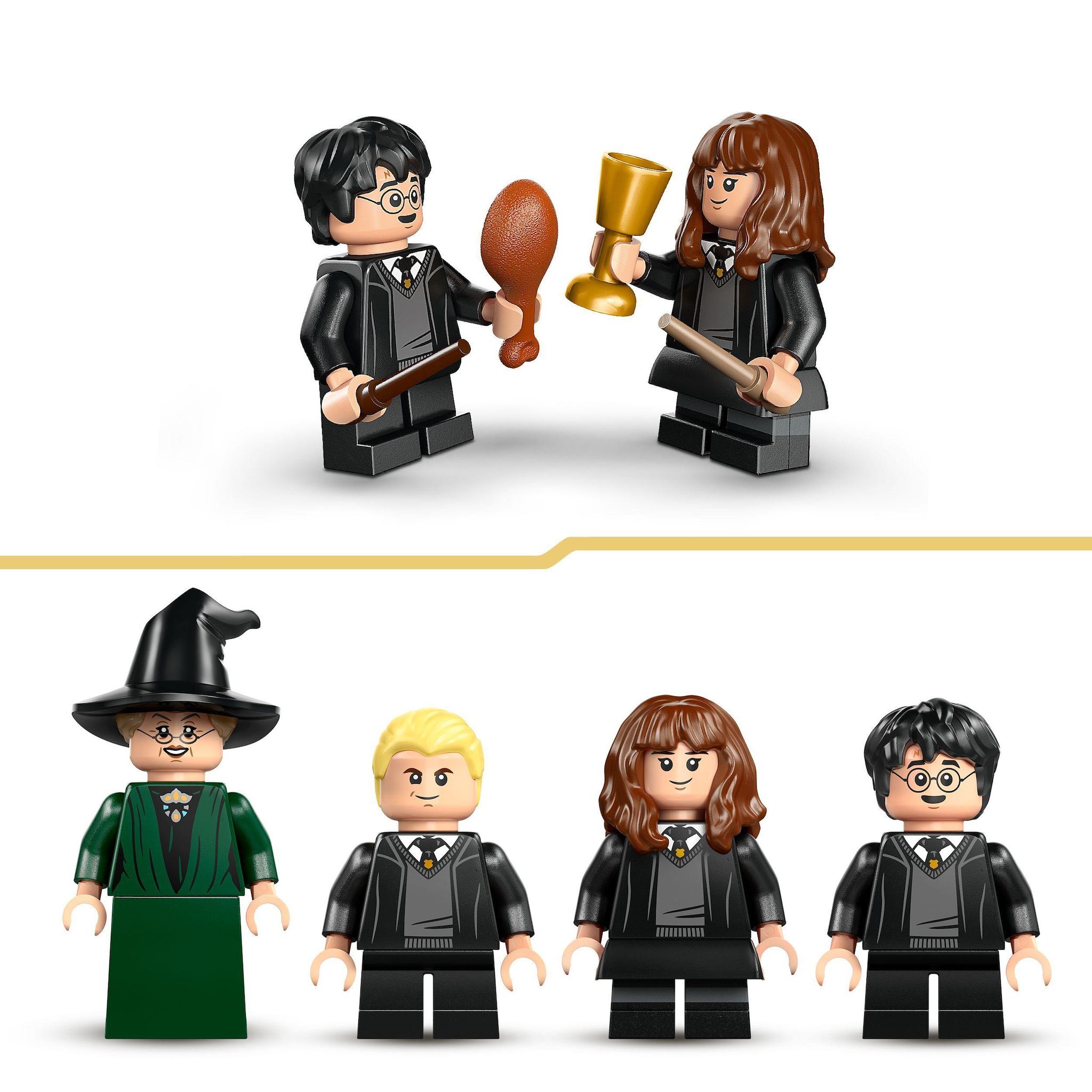 Voir la diapositive 5 : LEGO Harry Potter 76460 - Le Château de Poudlard : la Cérémonie du Choixpeau Magique