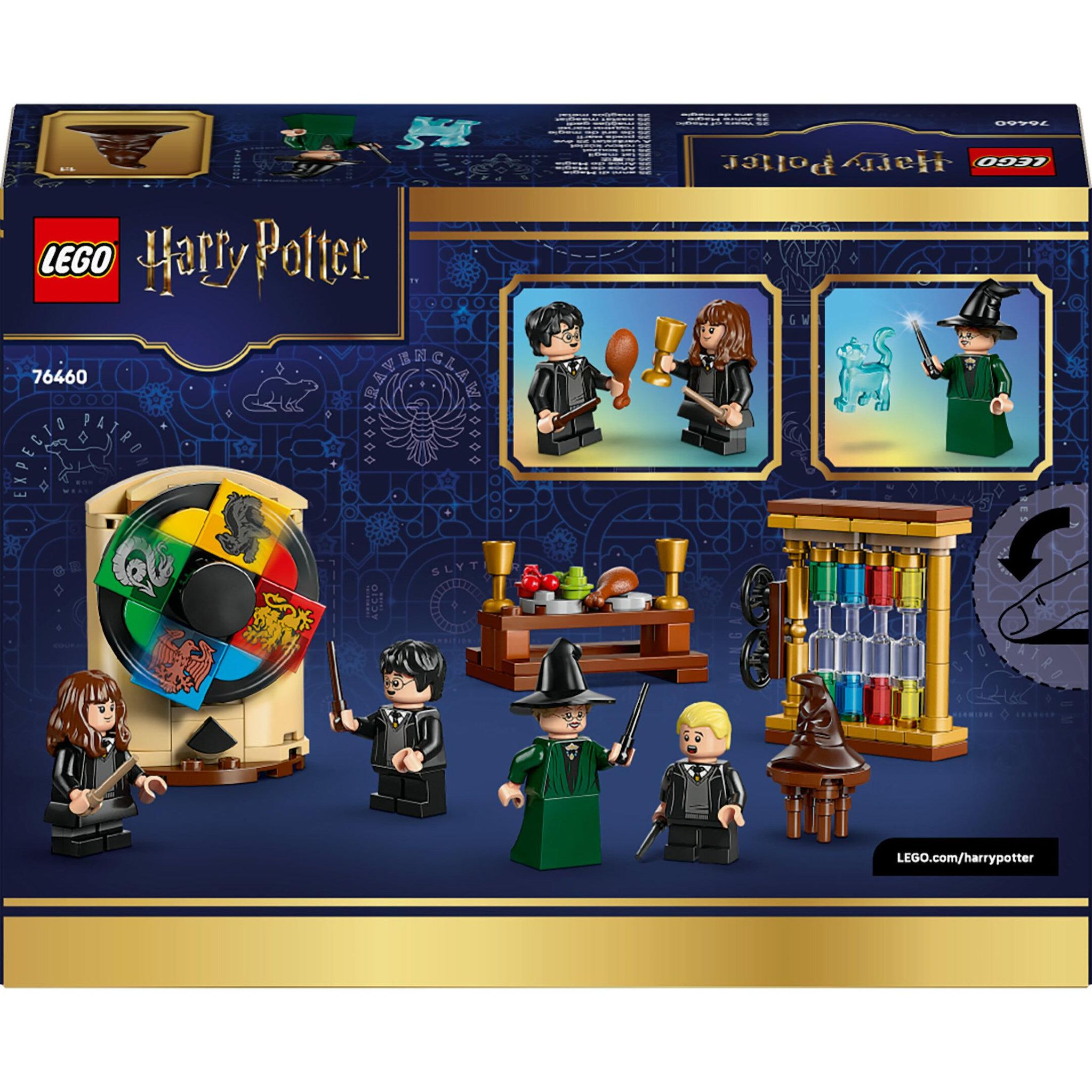 Voir la diapositive 8 : LEGO Harry Potter 76460 - Le Château de Poudlard : la Cérémonie du Choixpeau Magique