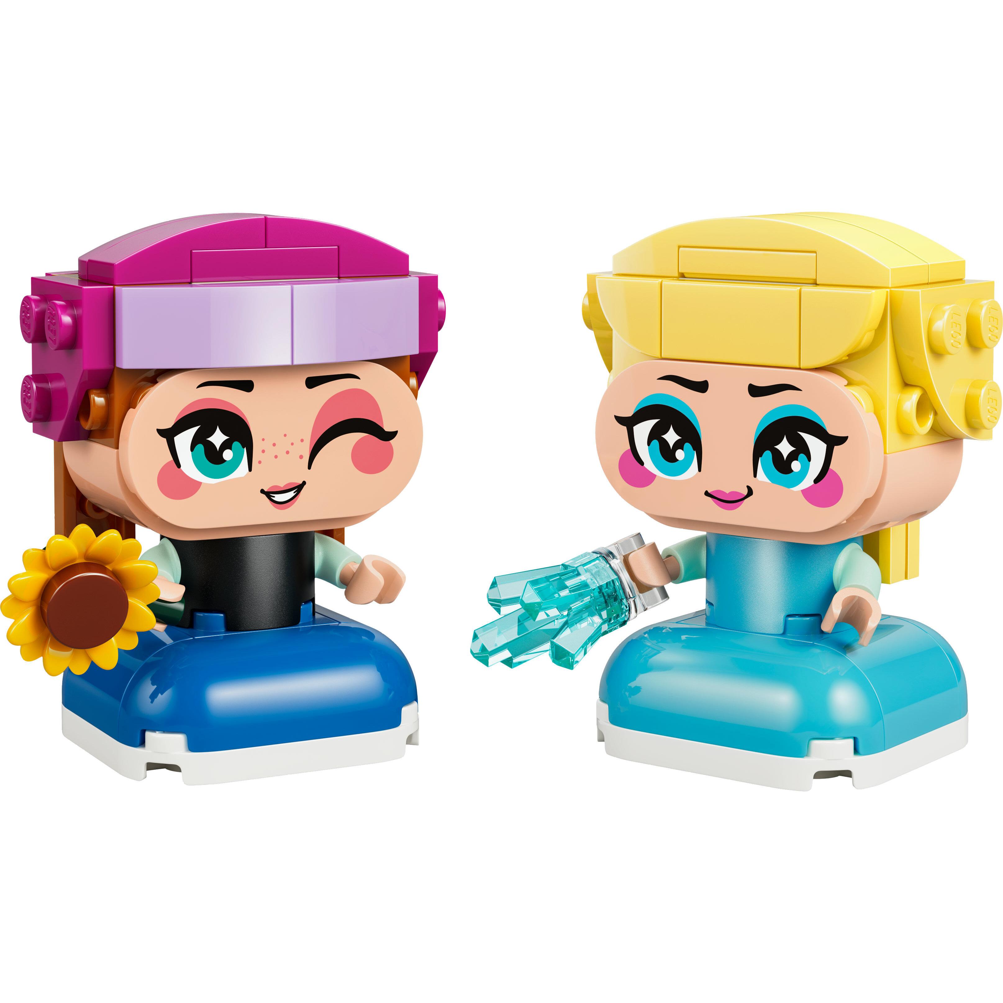 Voir la diapositive 2 : LEGO Disney 43284 - La Reine des Neiges : Anna et Elsa Miniatures