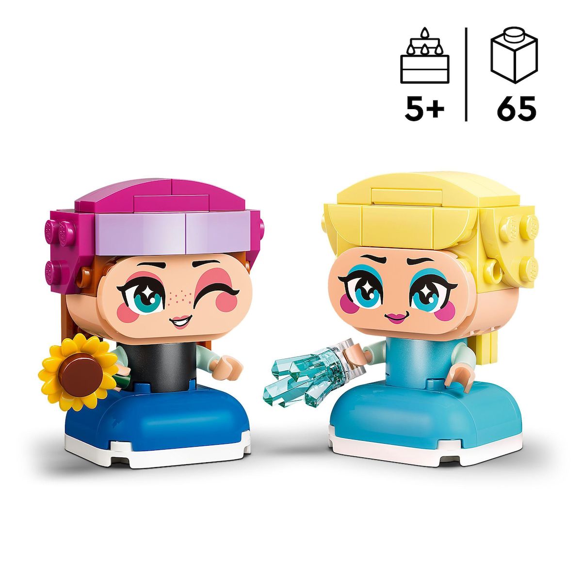 LEGO Disney 43284 - La Reine des Neiges : Anna et Elsa Miniatures