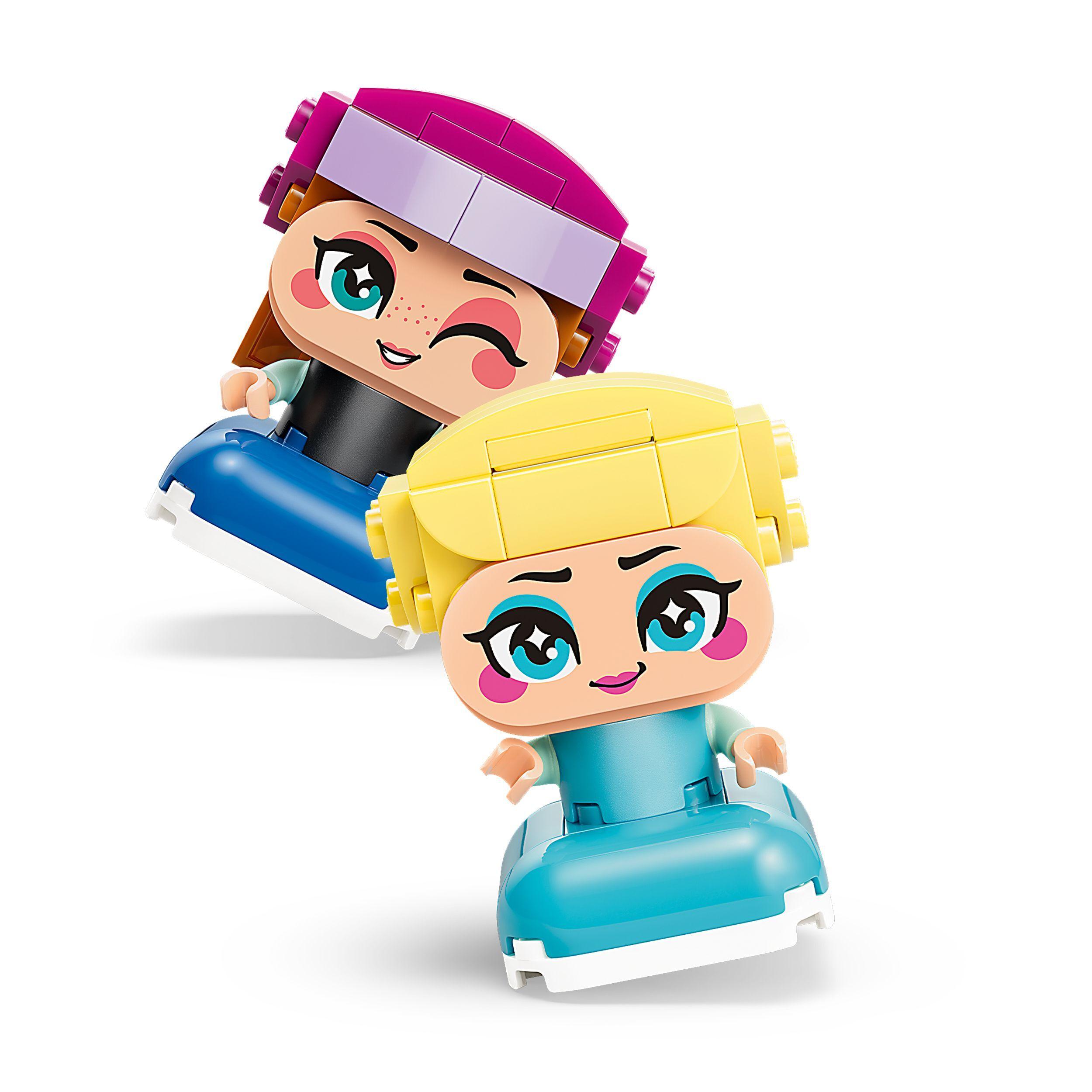 Voir la diapositive 4 : LEGO Disney 43284 - La Reine des Neiges : Anna et Elsa Miniatures
