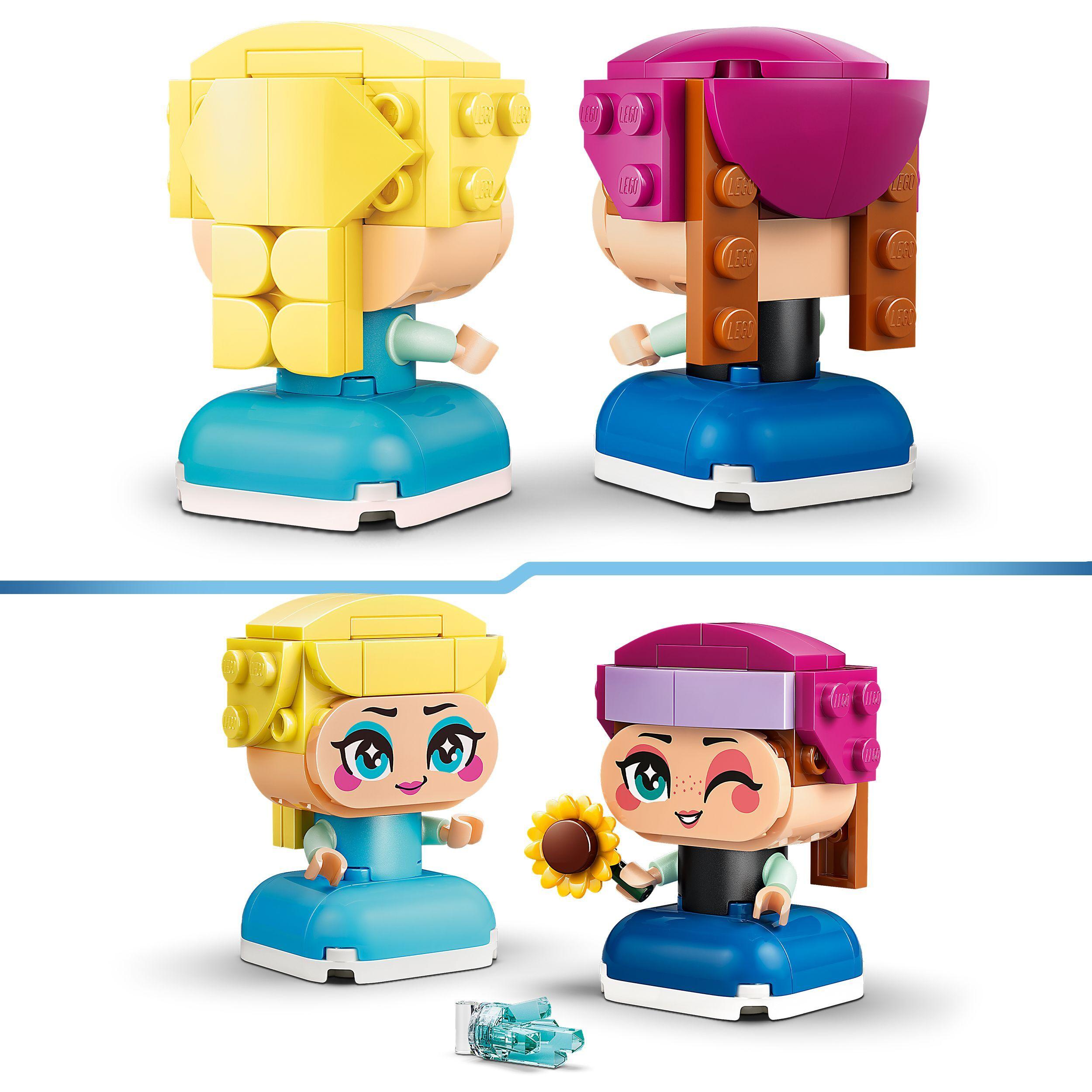 Voir la diapositive 5 : LEGO Disney 43284 - La Reine des Neiges : Anna et Elsa Miniatures