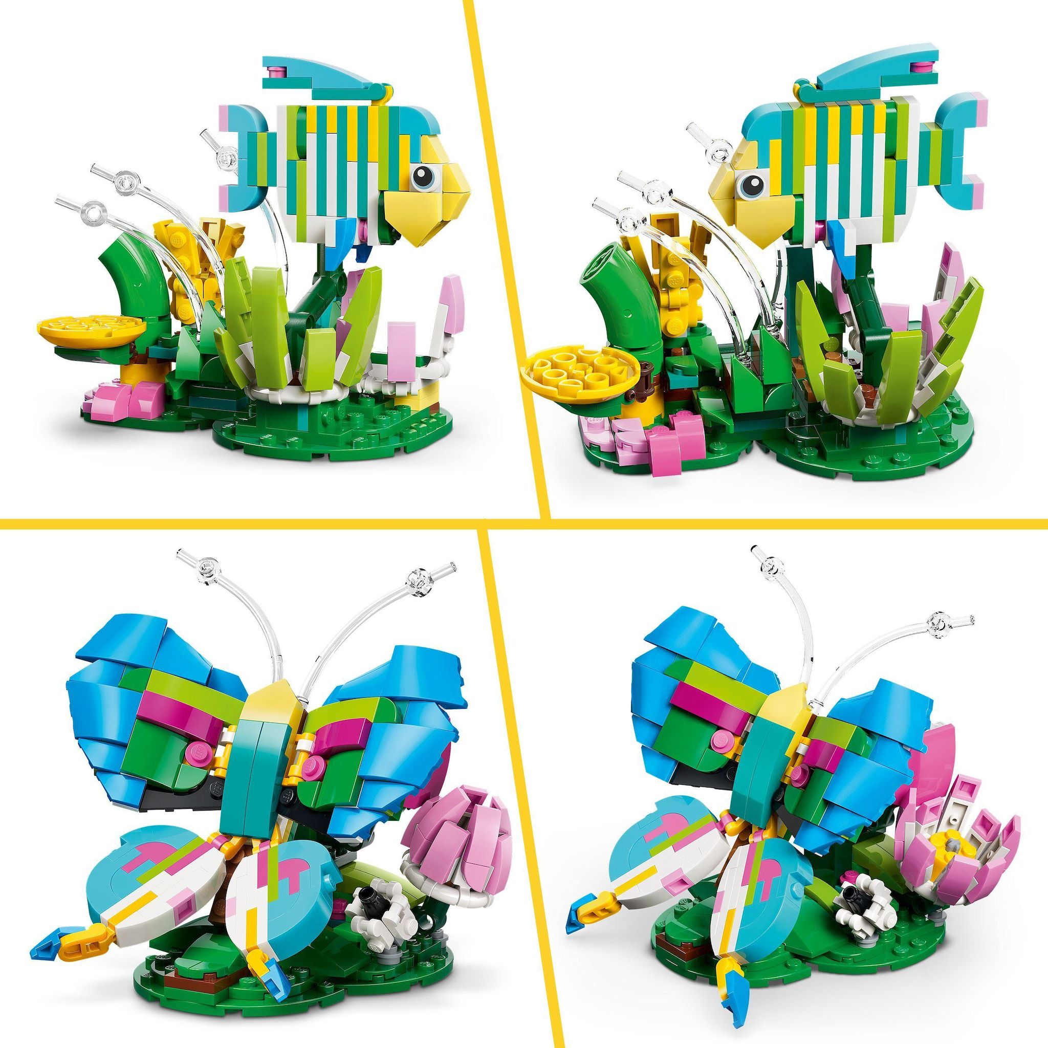 Voir la diapositive 5 : LEGO Creator 31384 - Animaux Sauvages : le Colibri Coloré
