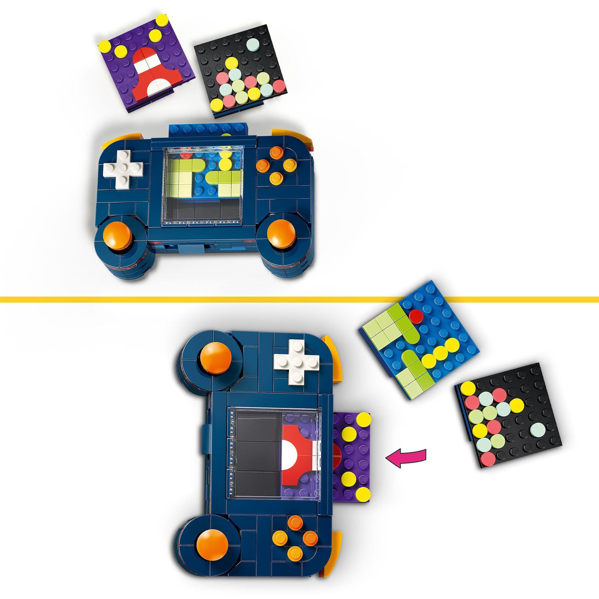 Voir la diapositive 4 : LEGO Creator 31380 - La Console de Jeu Rétro