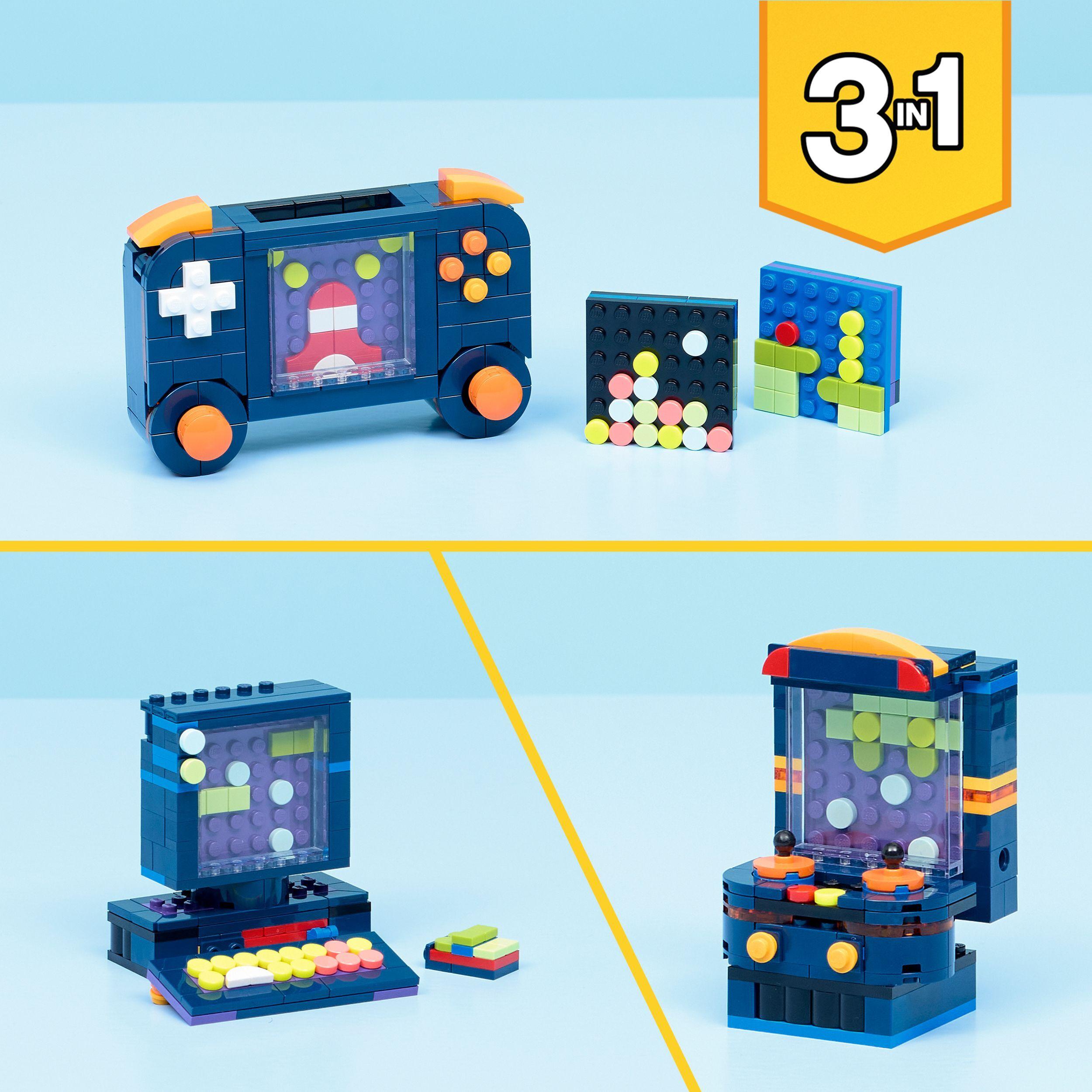 Voir la diapositive 6 : LEGO Creator 3-en-1 31380 La Console de Jeu Rétro - Jouet de Construction - Cadeau 8 ans
