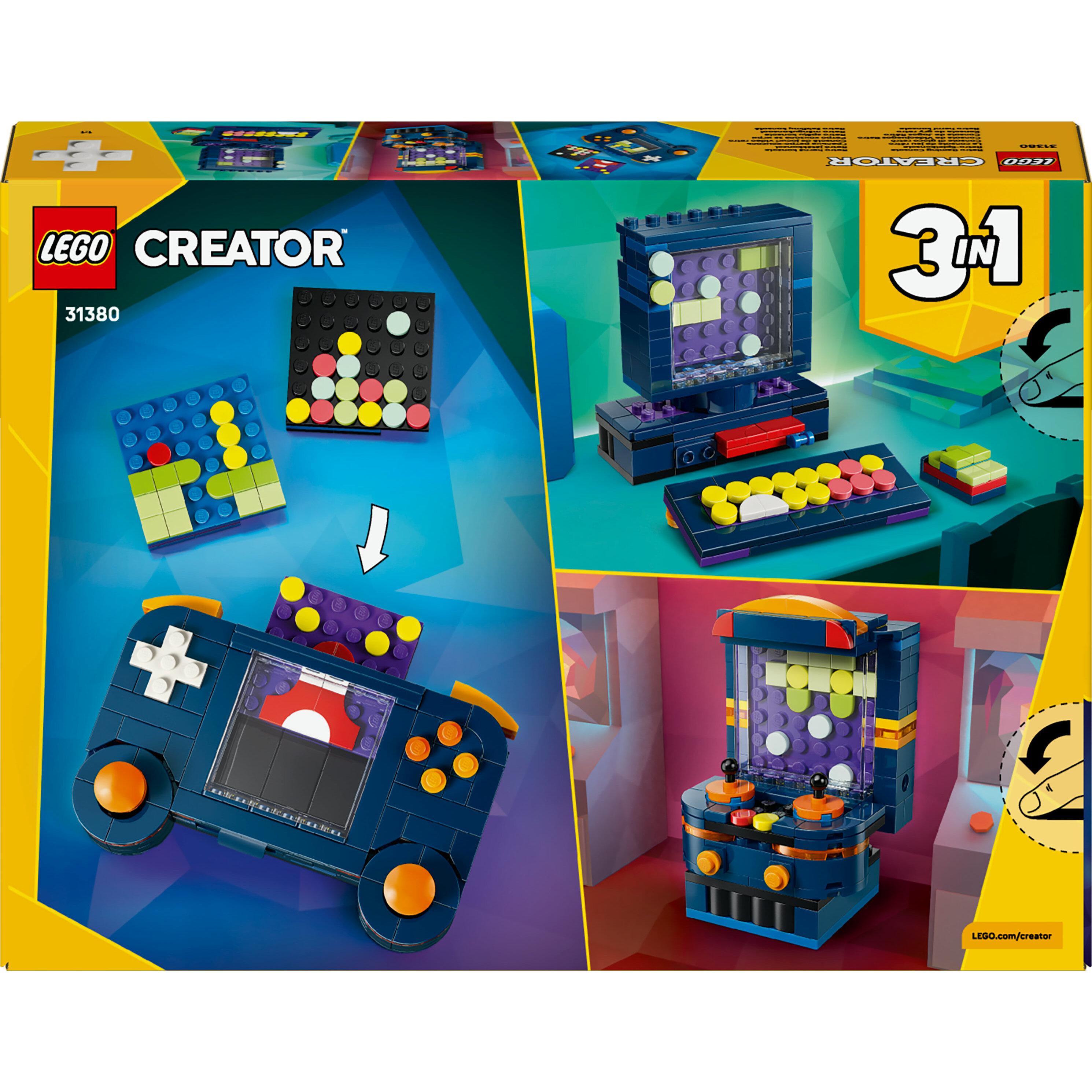 Voir la diapositive 8 : LEGO Creator 3-en-1 31380 La Console de Jeu Rétro - Jouet de Construction - Cadeau 8 ans