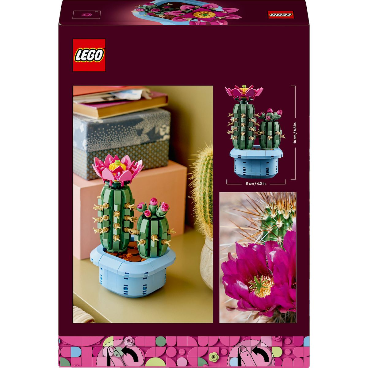 LEGO Botanicals 11509 - Cactus fleuri