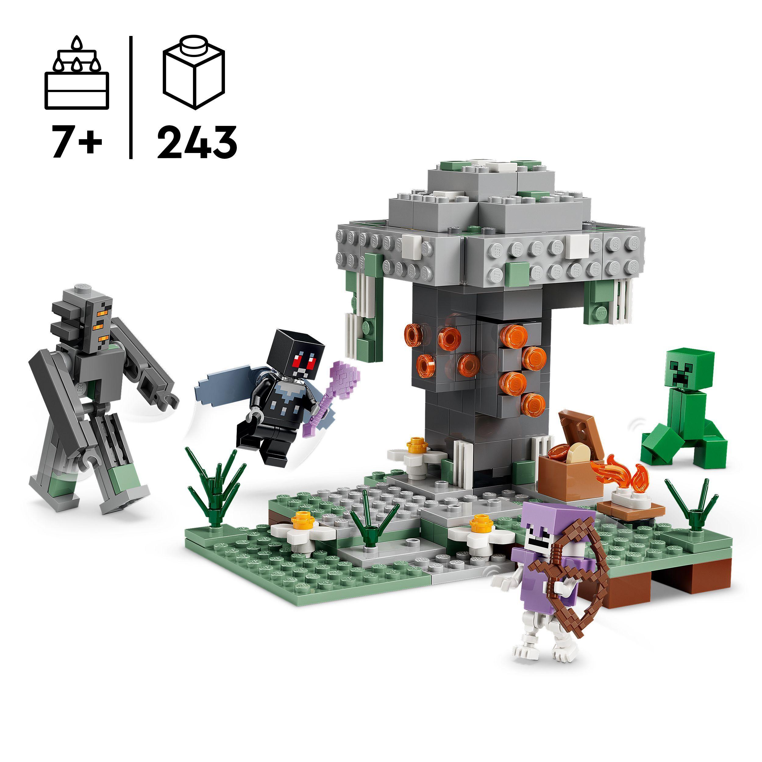 Voir la diapositive 3 : LEGO Minecraft 21586 Le Jardin Pâle - Jeu de Construction pour Garçon ou Fille dès 7 ans
