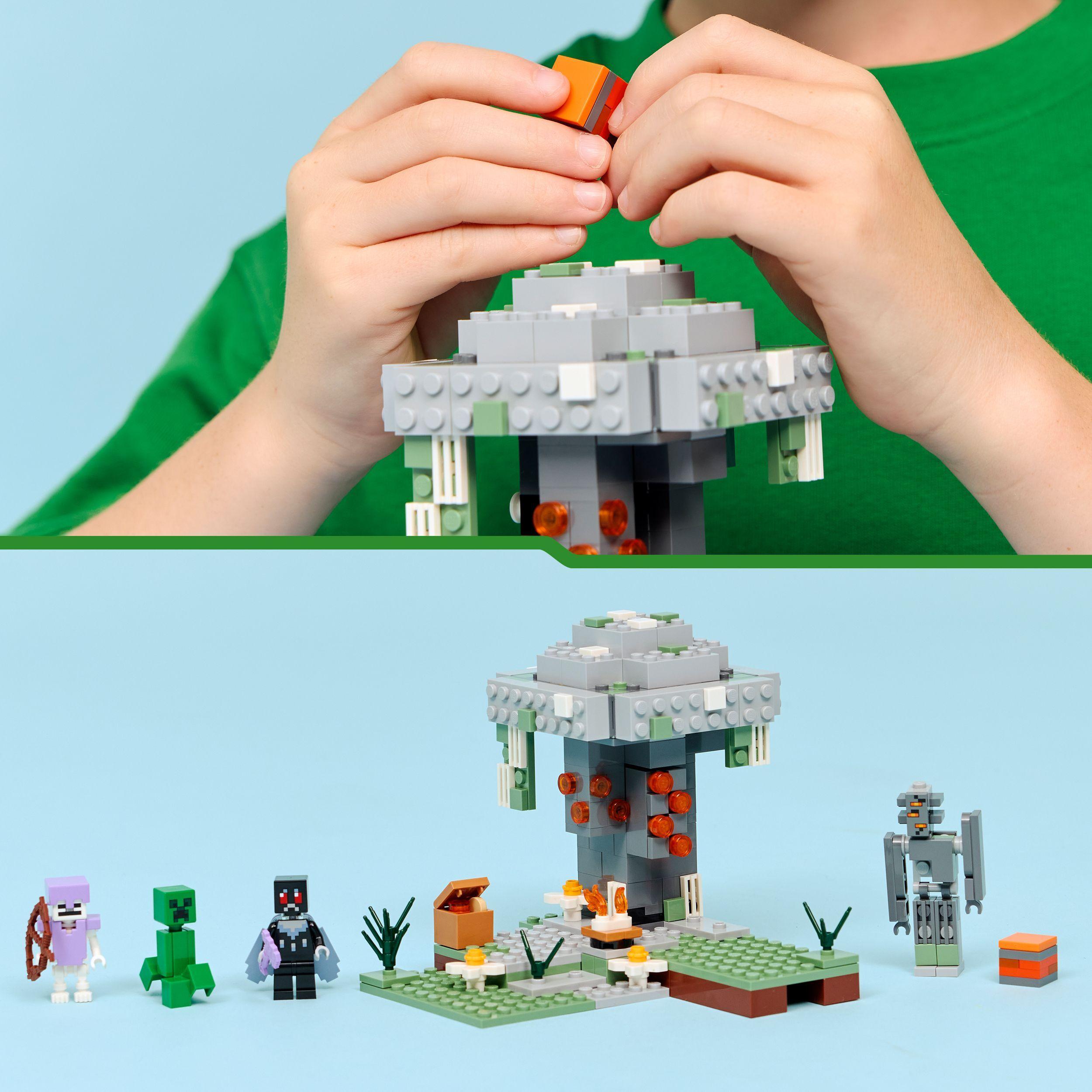 Voir la diapositive 6 : LEGO Minecraft 21586 Le Jardin Pâle - Jeu de Construction pour Garçon ou Fille dès 7 ans