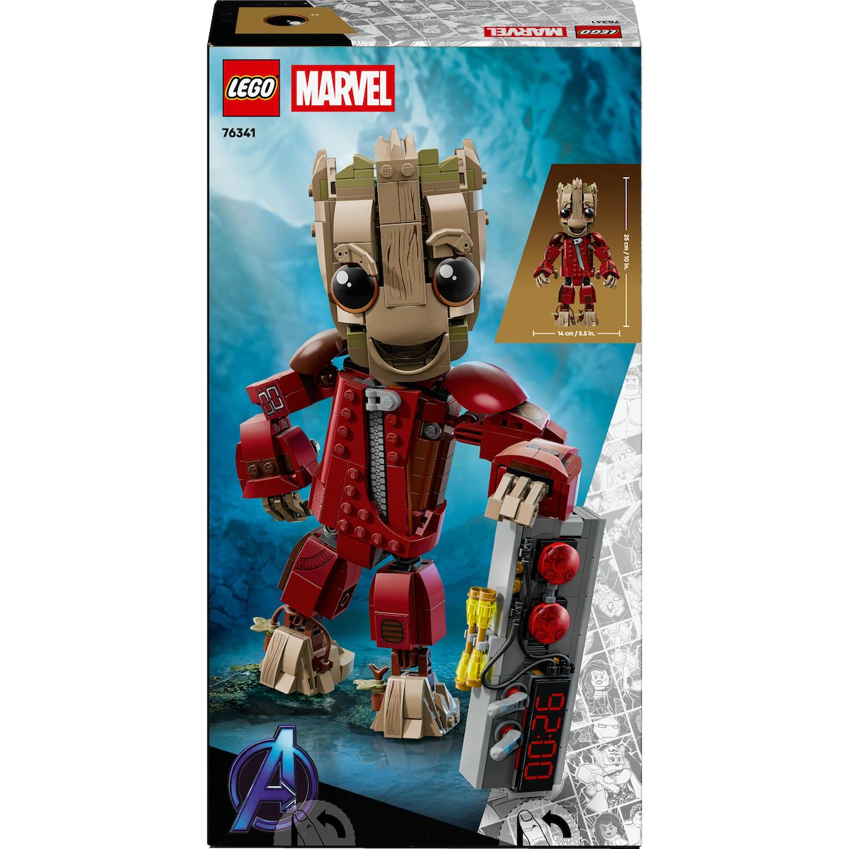 LEGO Marvel 76341 - Groot en tenue de ravageur
