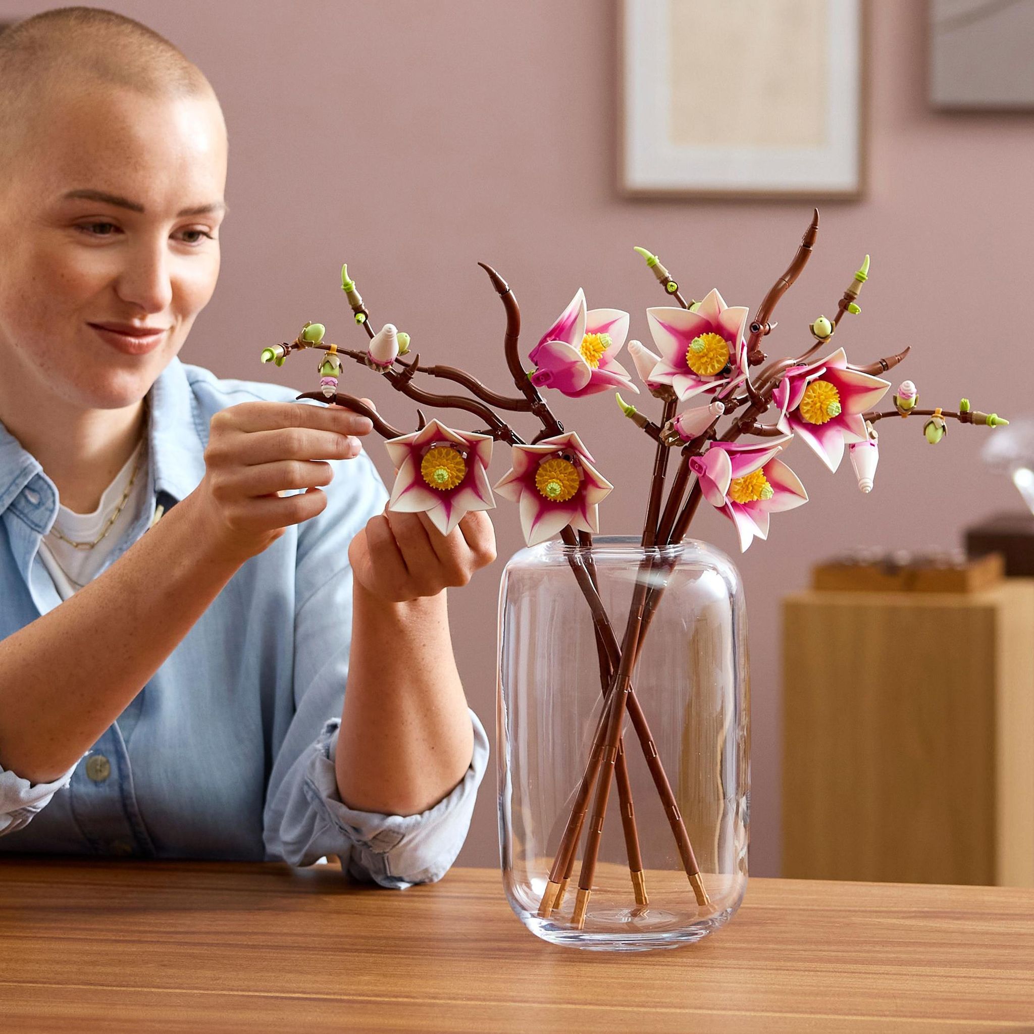 Voir la diapositive 7 : LEGO Botanicals 11510 Branches de Magnolia - Set pour Adulte - Fleurs Artificielles - Déco